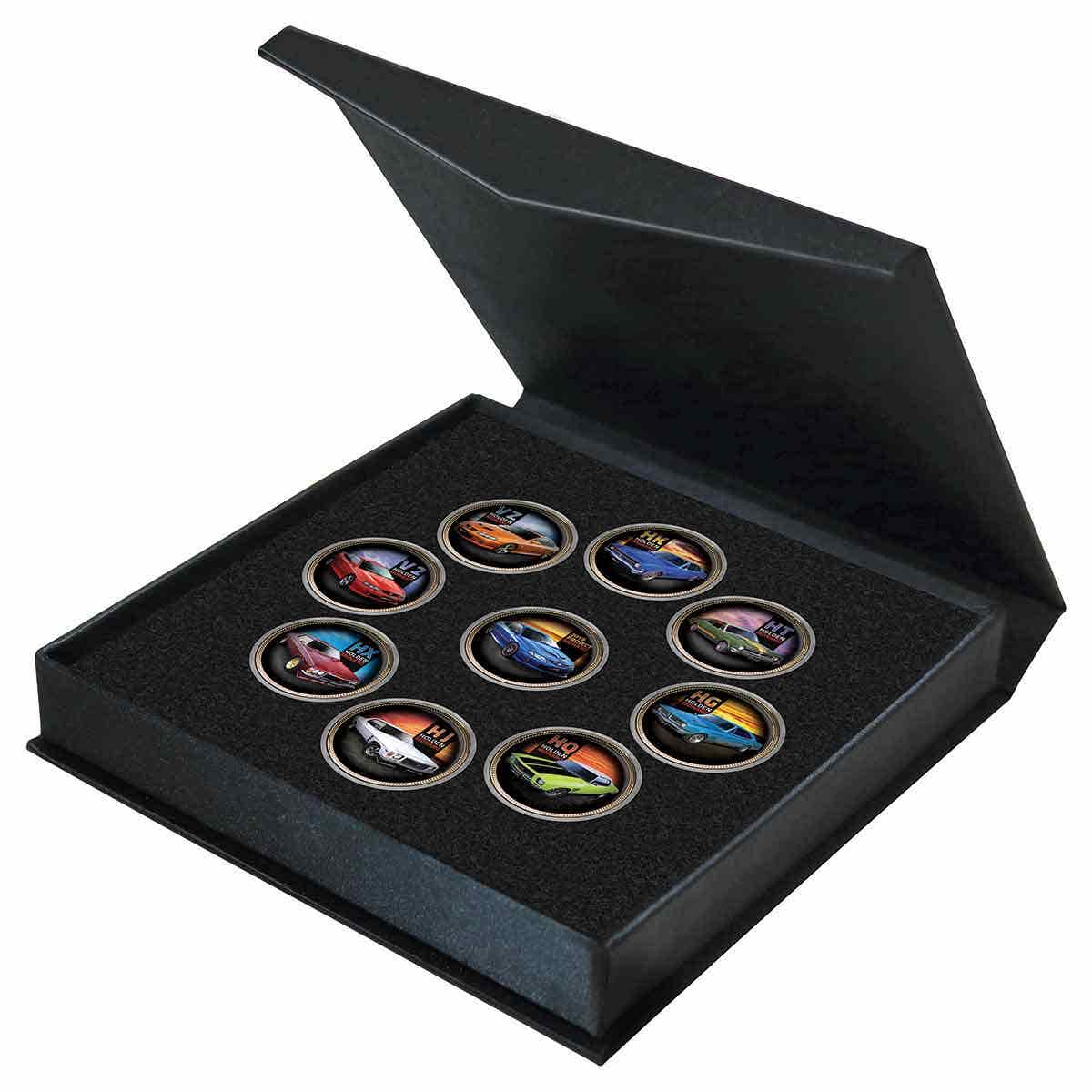 Holden Monaro Gold-plated Penny 9-Coin Collection - Image 12