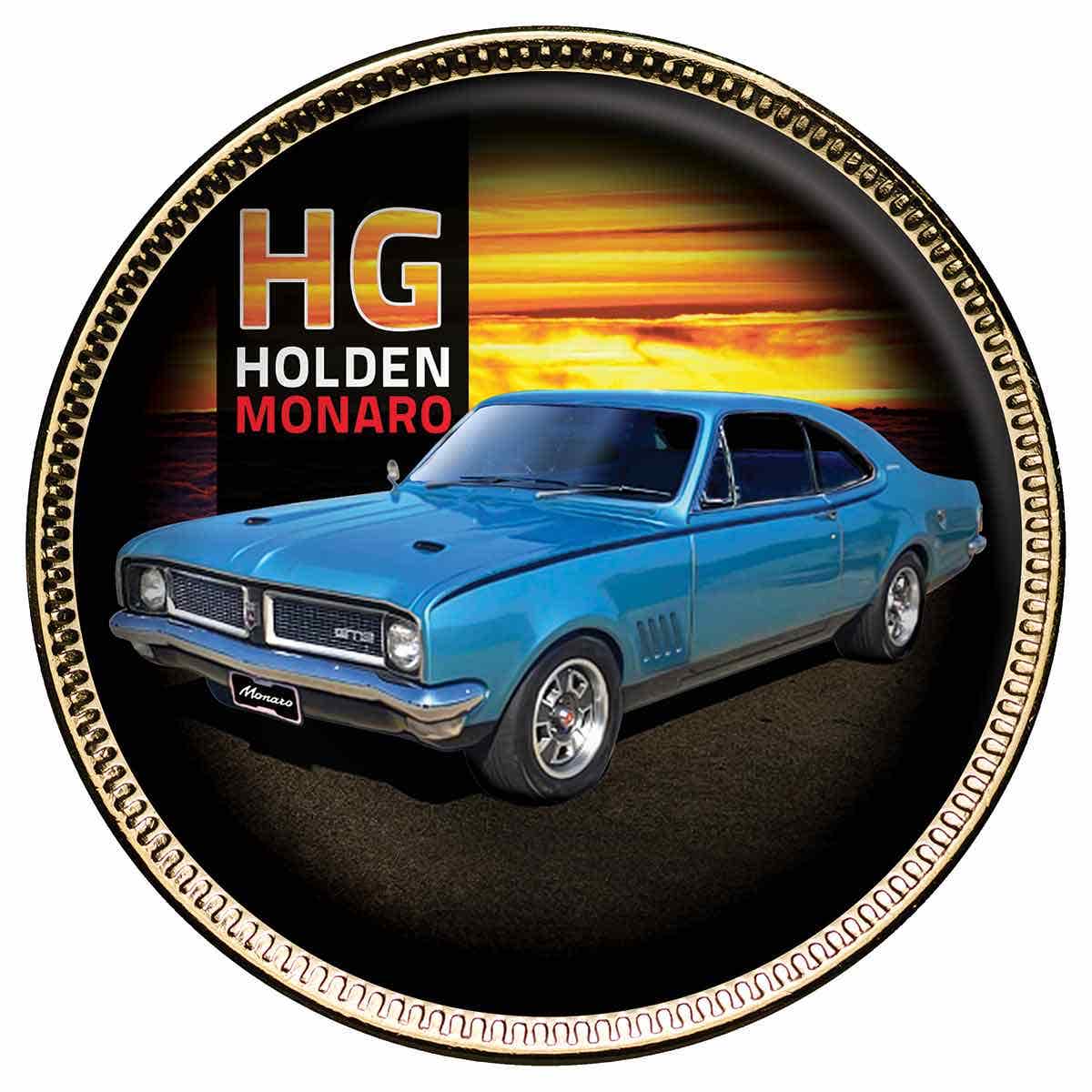 Holden Monaro Gold-plated Penny 9-Coin Collection - Image 3