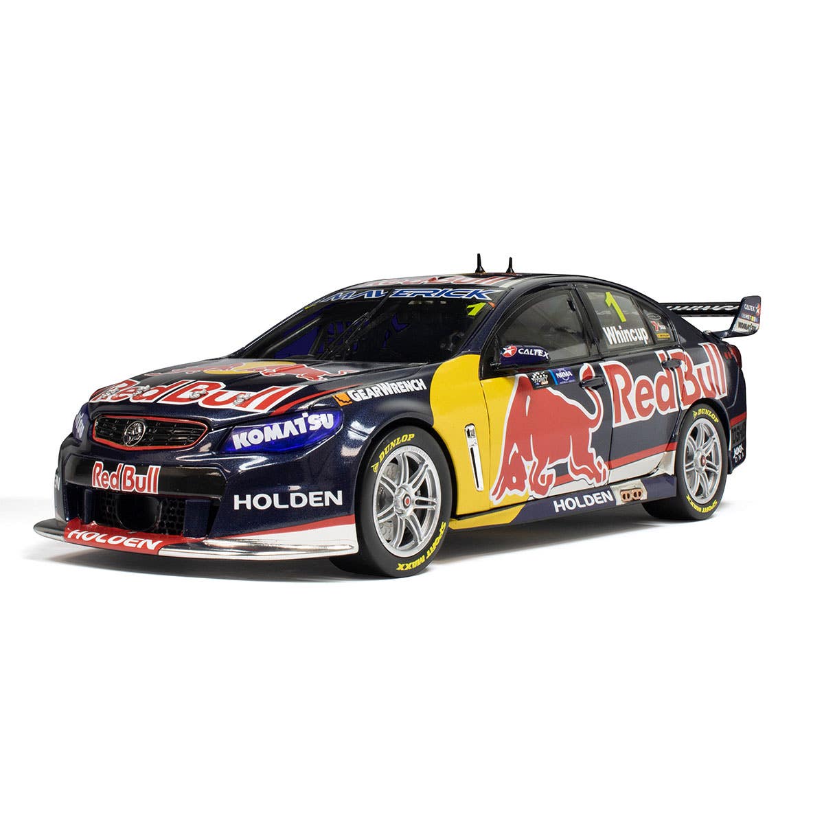 HOLDEN VF COMMODORE - RED BULL HOLDEN RACING #1 - WHINCUP - 2013 CHAMPIONSHIP WINNER - Sydney NRMA Motoring & Services 500 - 1:43 Scale Diecast Model Car