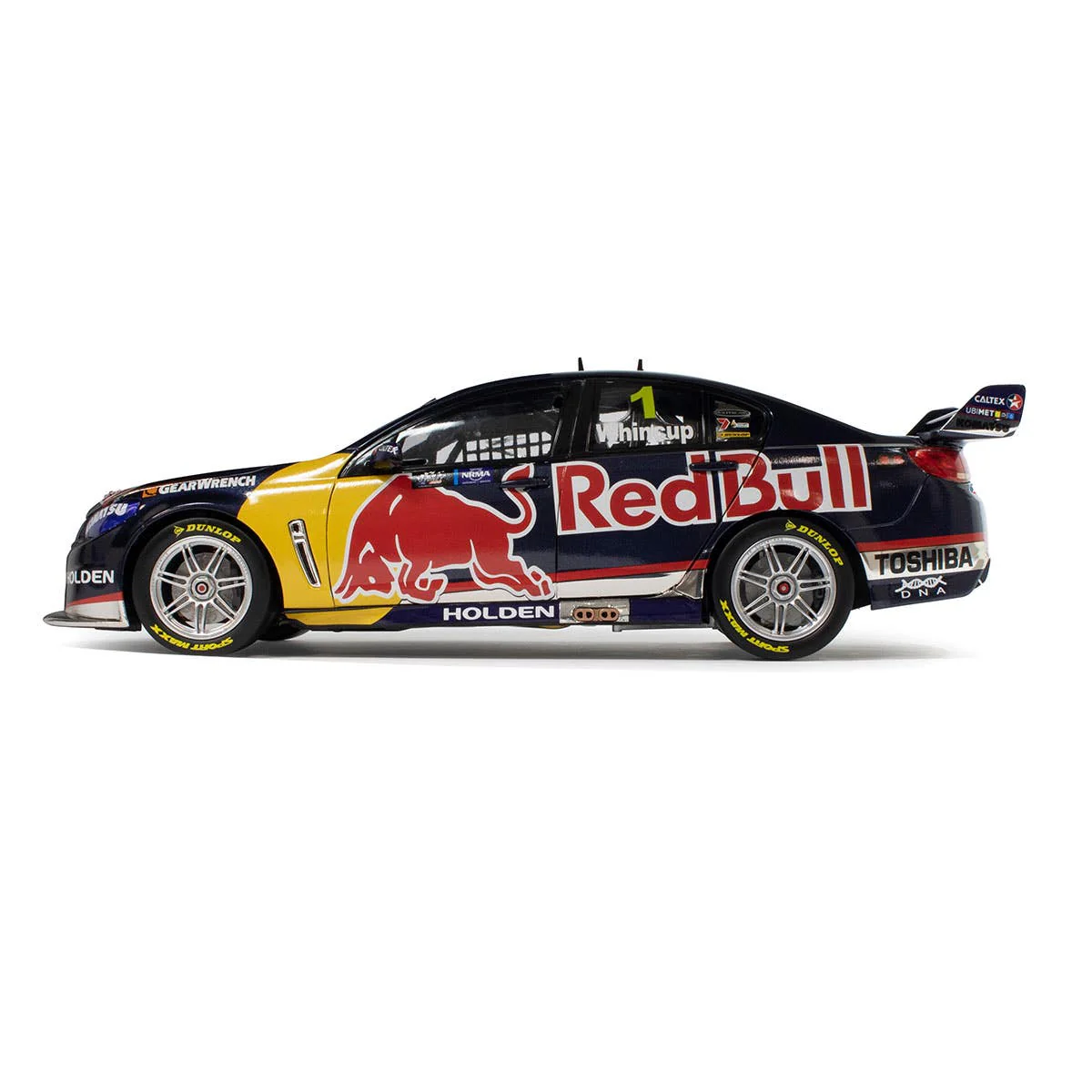 HOLDEN VF COMMODORE - RED BULL HOLDEN RACING #1 - WHINCUP - 2013 CHAMPIONSHIP WINNER - Sydney NRMA Motoring & Services 500 - 1:43 Scale Diecast Model Car - Image 3