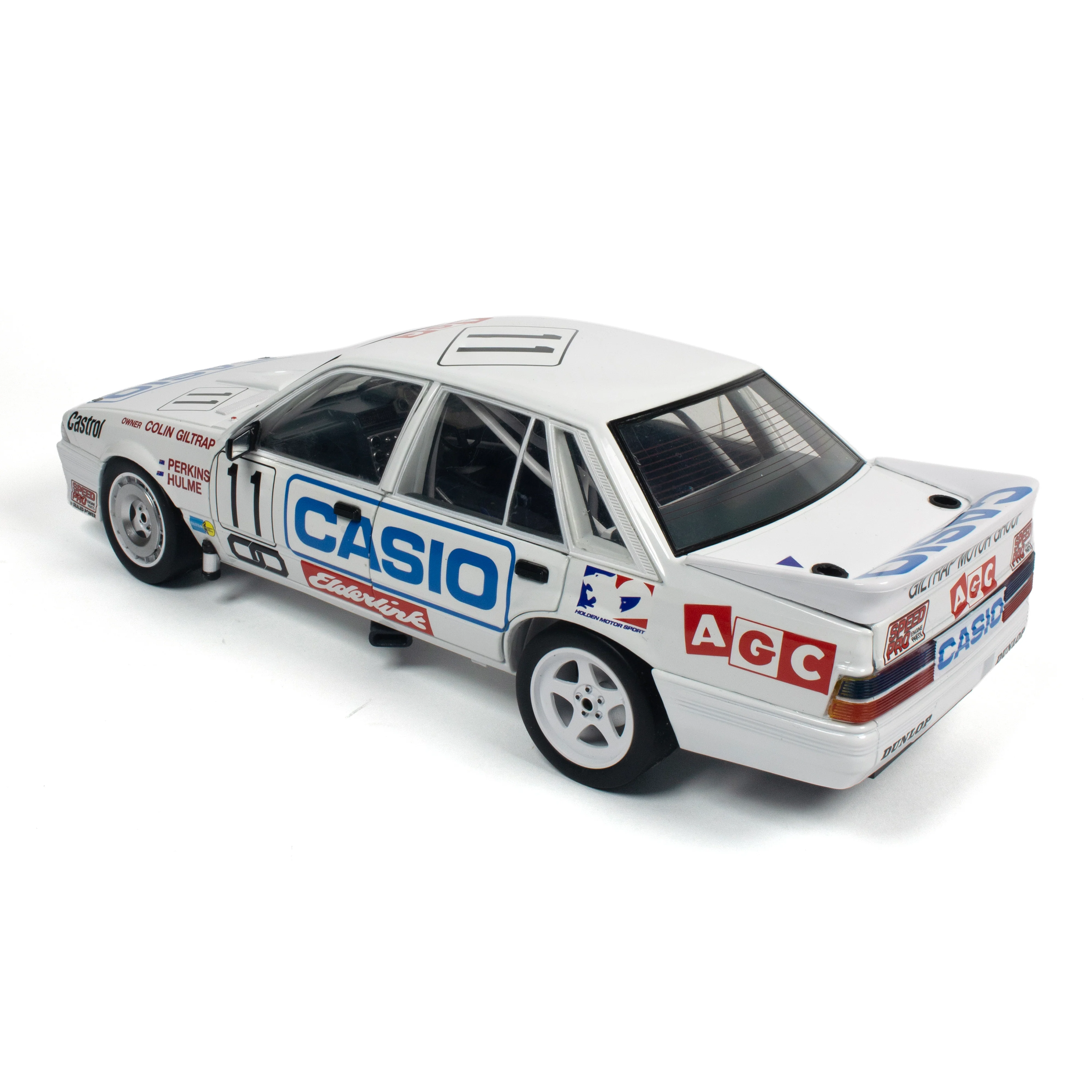 HOLDEN VL COMMODORE SS GROUP A - TEAM PERKINS - LARRY PERKINS #11 - 3RD PLACE - SOUTH PACIFIC TOURING CAR CHAMPIONSHIP - 1987 - 1:18 Scale Diecast Model Car - Image 4