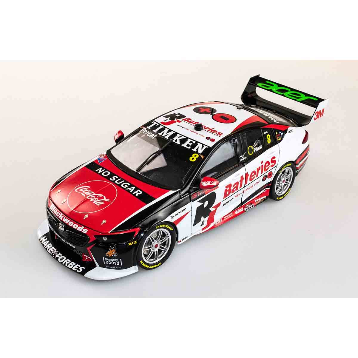 Holden ZB Commodore - #8 Nick Percat - Brad Jones Racing - Race 1, 2021 Repco Mt Panorama 500 - 1:18 Model Car - Image 4