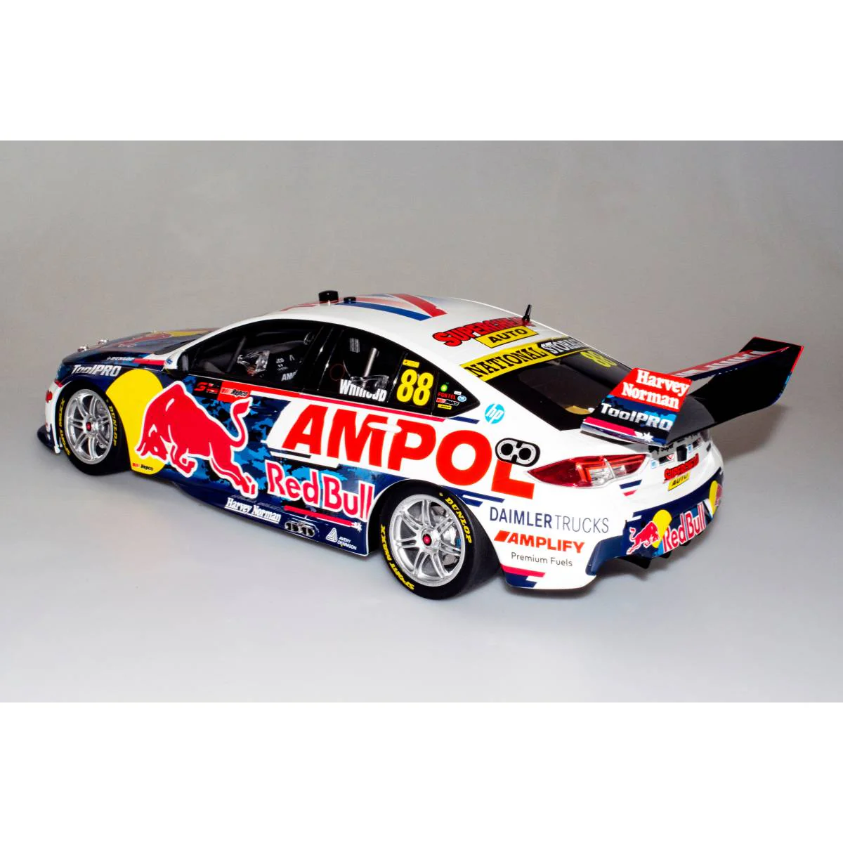 Holden ZB Commodore - #88 Jamie Whincup - Red Bull Ampol Racing - Race 1, 2021 Repco Mt Panorama 500 - 1:12 Model Car - Image 4