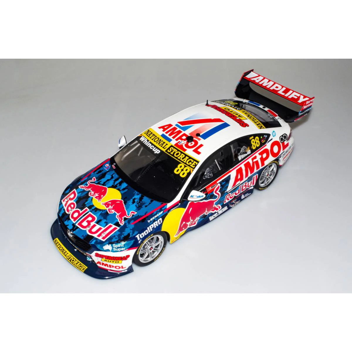 Holden ZB Commodore - #88 Jamie Whincup - Red Bull Ampol Racing - Race 1, 2021 Repco Mt Panorama 500 - 1:12 Model Car - Image 5