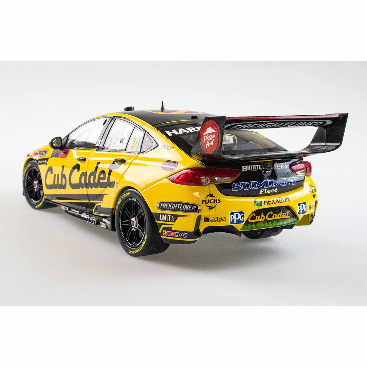 HOLDEN ZB COMMODORE - BJR  CUB CADET MOWERS - HAZELWOOD/FIORE #14 - 2021 Bathurst 1000 - 1:43 Scale Diecast Model Car - Image 2