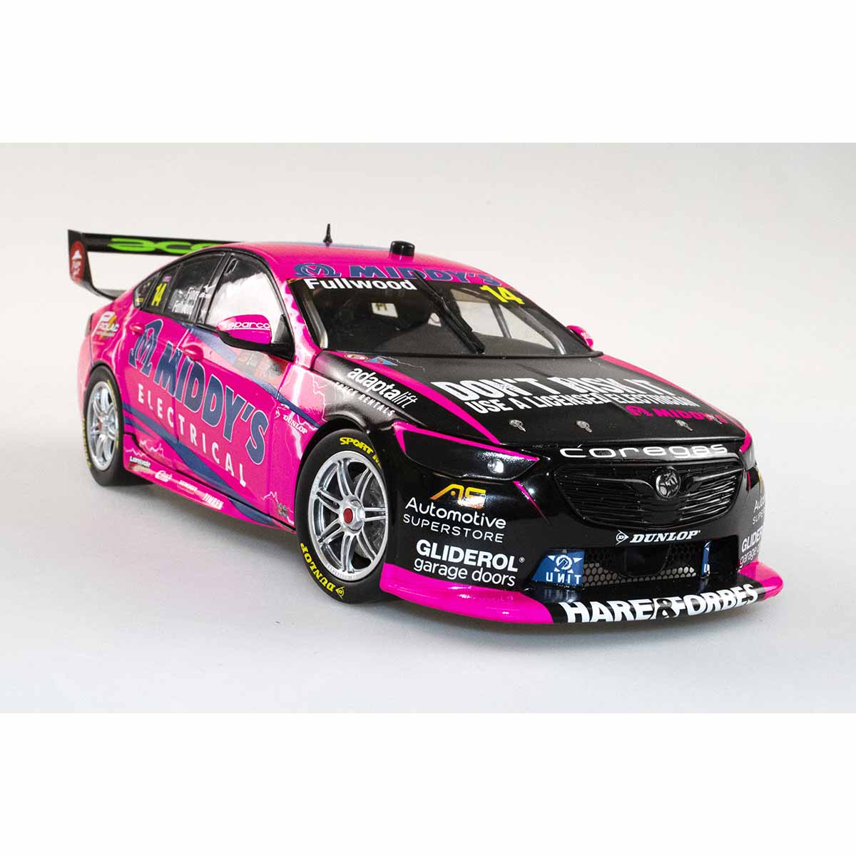 HOLDEN ZB COMMODORE - BJR - FULLWOOD/FIORE - Middy's #14 - 2022 Bathurst 1000 - 1:18 Scale Diecast Model Car