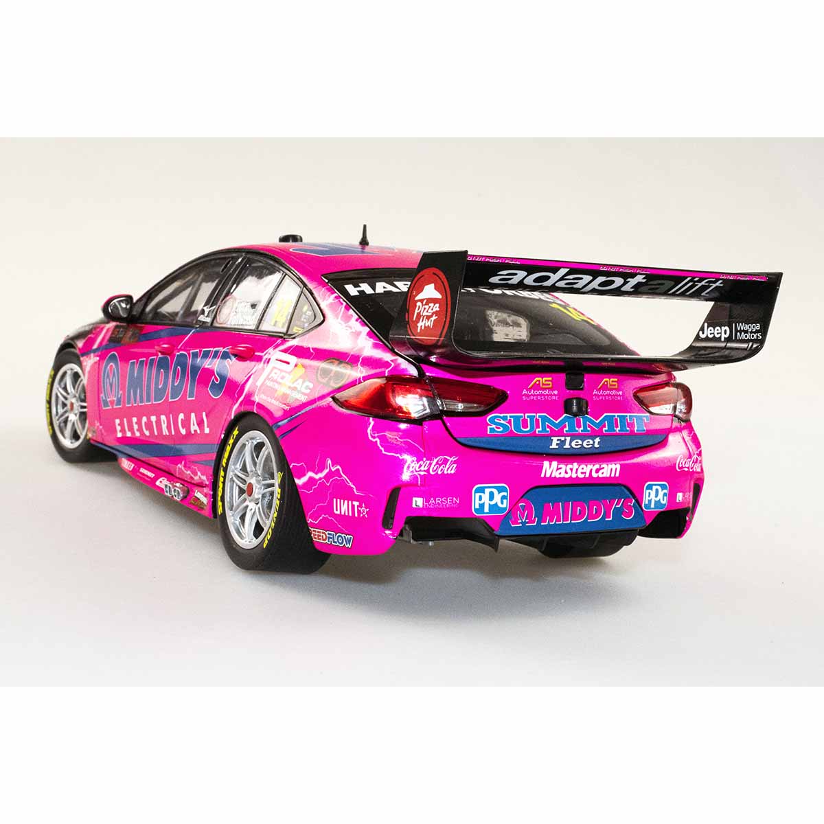 HOLDEN ZB COMMODORE - BJR - FULLWOOD/FIORE - Middy's #14 - 2022 Bathurst 1000 - 1:43 Scale Diecast Model Car - Image 2
