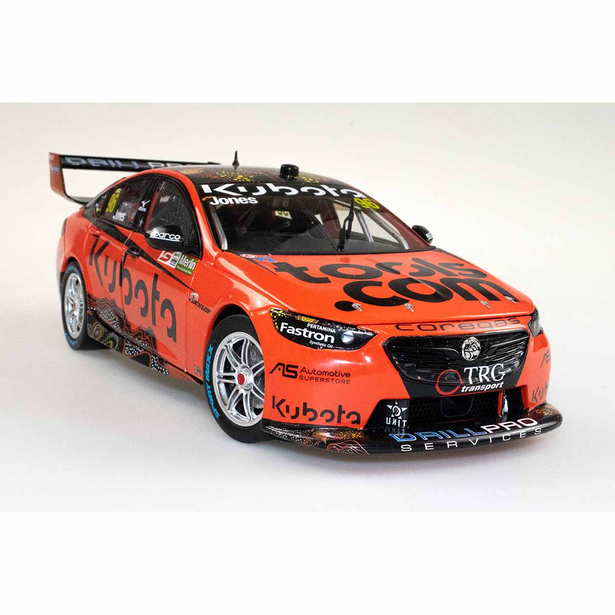 HOLDEN ZB COMMODORE - BJR - JONES #96 Kubota - 2022 Merlin Darwin Triple Crown - Race 17 - 1:43 Scale Diecast Model Car