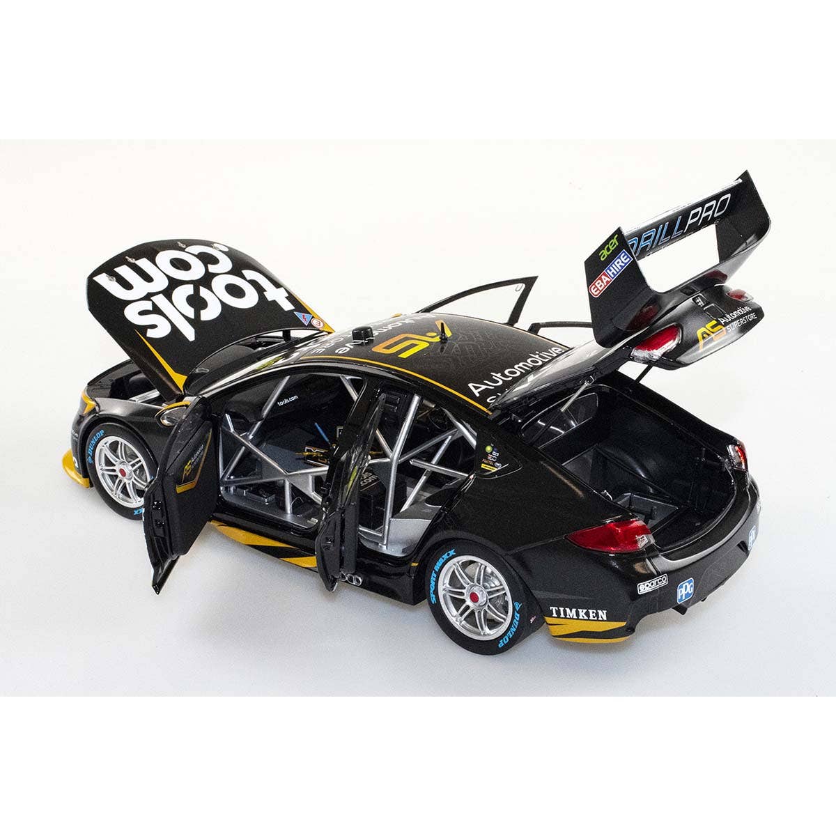 HOLDEN ZB COMMODORE - BJR - MACAULAY JONES #96 Automotive Superstore - 2022 NED Whisky Tasmania Supersprint Race 4 - 1:18 Scale Diecast Model Car - Image 6