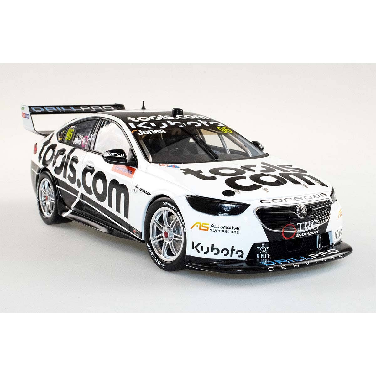 HOLDEN ZB COMMODORE - BJR - MACAULAY JONES #96 Tools.com - 2022 Beaurepairs Melbourne 400 Race 6 - 1:18 Scale Diecast Model Car