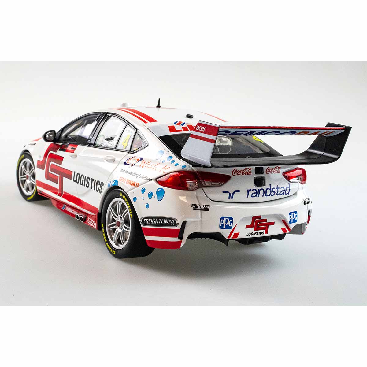 HOLDEN ZB COMMODORE - BJR SCT LOGISTICS - JACK SMITH #4 - 2021 Mount Panorama 500 Race 1 - 1:43 Scale Diecast Model Car - Image 2