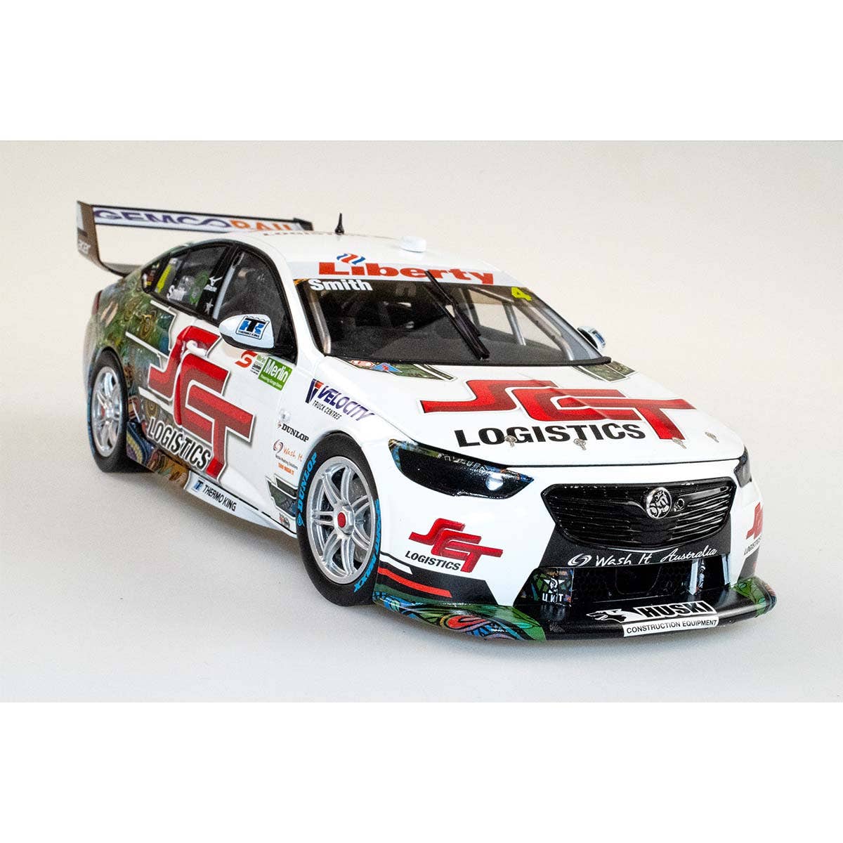 HOLDEN ZB COMMODORE - BJR - SMITH #4 SCT - 2022 Merlin Darwin Triple Crown - Race 18 - 1:43 Scale Diecast Model Car