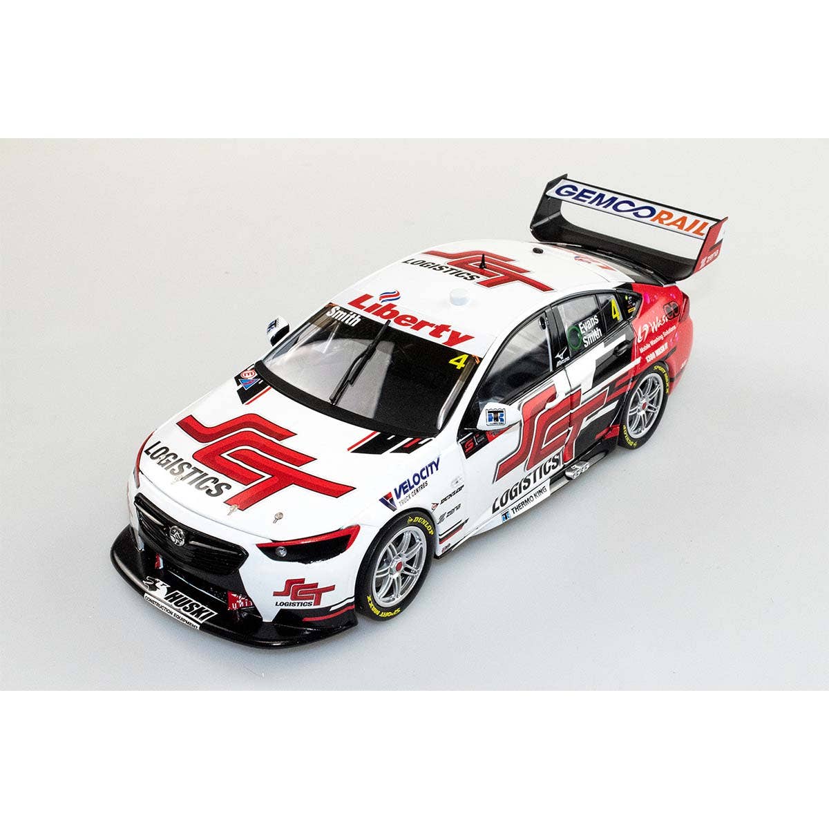 HOLDEN ZB COMMODORE - BJR - SMITH/EVANS - SCT #4 - 2022 Bathurst 1000 - 1:18 Scale Diecast Model Car - Image 6