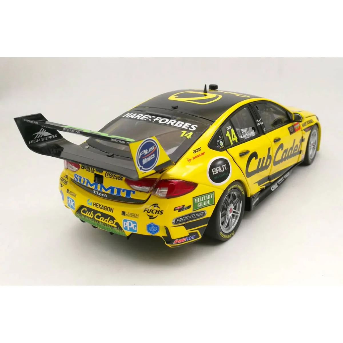 Holden ZB Commodore - Cub Cadet Mowers - #14, T.Hazelwood / J.Boys - Race 31, 2020 Supercheap Auto Bathurst 1000 - Diecast Model Car - 1:18 Scale Diecast Model Car - Image 2