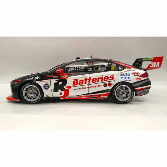 Holden ZB Commodore - R&J Batteries - #8, N.Percat / T.Randle - Race 31, 2020 Supercheap Auto Bathurst 1000 - 1:43 Scale Diecast Model Car - Image 4