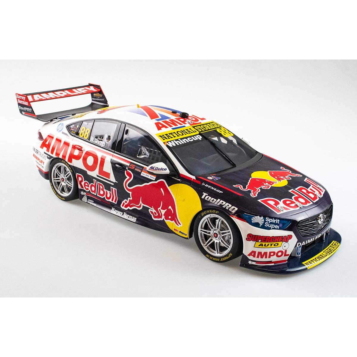 HOLDEN ZB COMMODORE - RED BULL AMPOL RACING #88 - JAMIE WHINCUP - 2021 BEAUREPAIRS SYDNEY SUPERNIGHT RACE 29 - LAST FULL-TIME SOLO DRIVE - 1:12 Scale Resin Model Car - Image 3