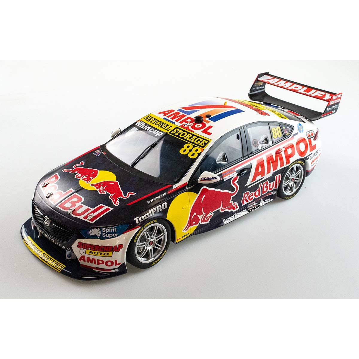 HOLDEN ZB COMMODORE - RED BULL AMPOL RACING #88 - JAMIE WHINCUP - 2021 BEAUREPAIRS SYDNEY SUPERNIGHT RACE 29 - LAST FULL-TIME SOLO DRIVE - 1:12 Scale Resin Model Car - Image 5