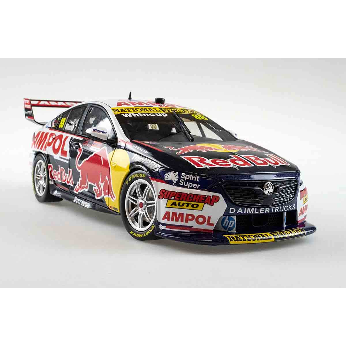 HOLDEN ZB COMMODORE - RED BULL AMPOL RACING #88 - JAMIE WHINCUP - 2021 BEAUREPAIRS SYDNEY SUPERNIGHT RACE 29 - LAST FULL-TIME SOLO DRIVE - 1:43 Scale Diecast Model Car