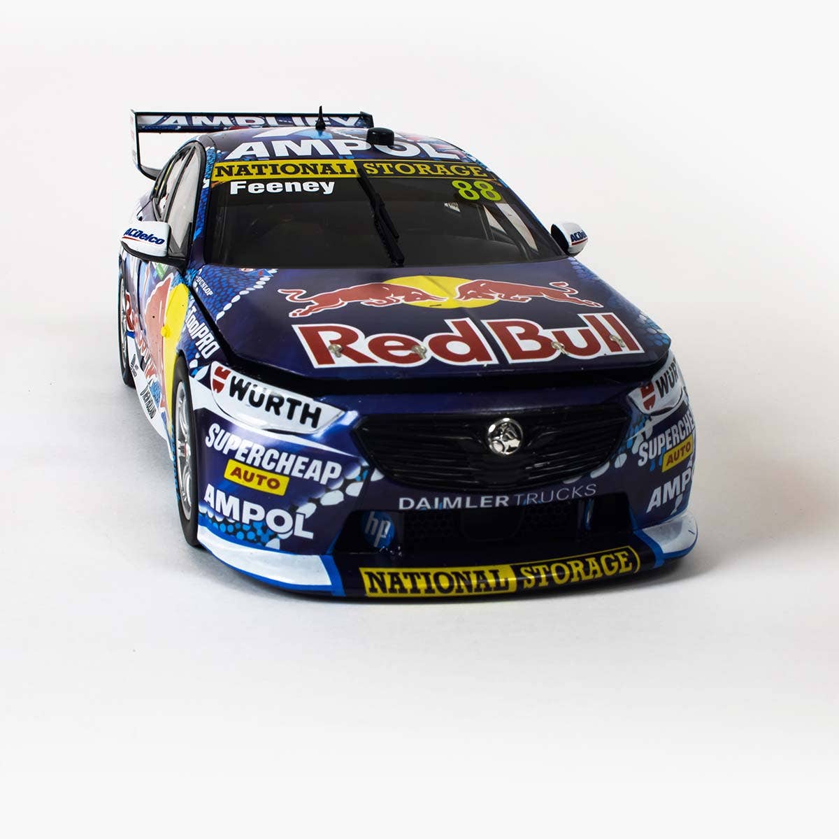 HOLDEN ZB COMMODORE - RED BULL AMPOL RACING - BROC FEENEY #88 - 2022 Merlin Darwin Triple Crown Race 18 - 1:43 Scale Diecast Model Car - Image 4