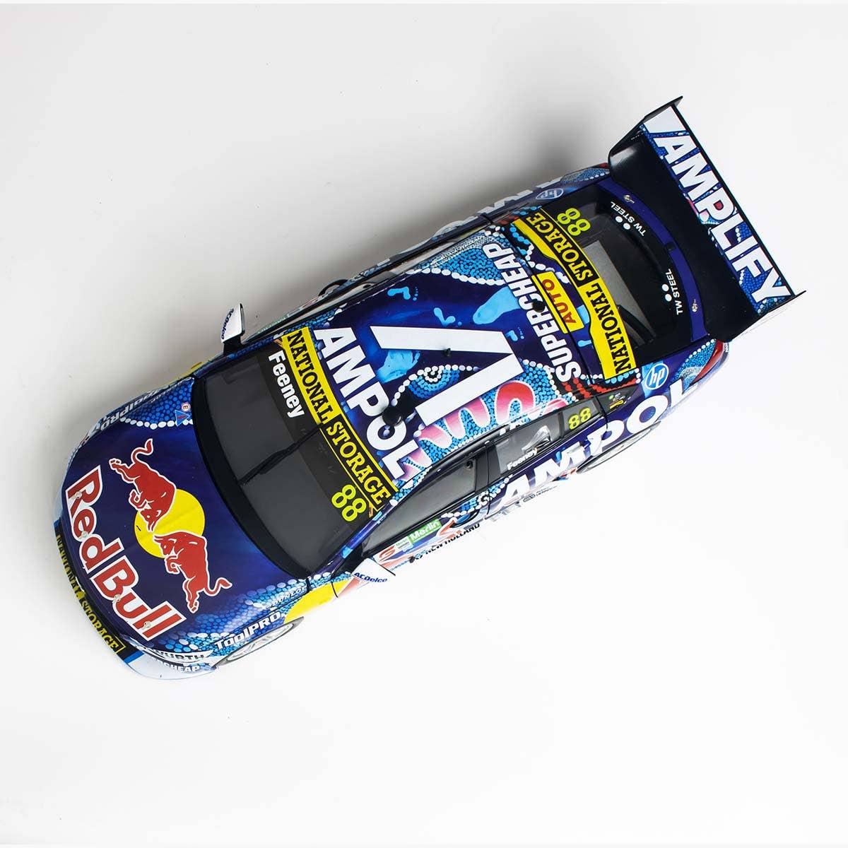 HOLDEN ZB COMMODORE - RED BULL AMPOL RACING - BROC FEENEY #88 - 2022 Merlin Darwin Triple Crown Race 18 - 1:43 Scale Diecast Model Car - Image 5