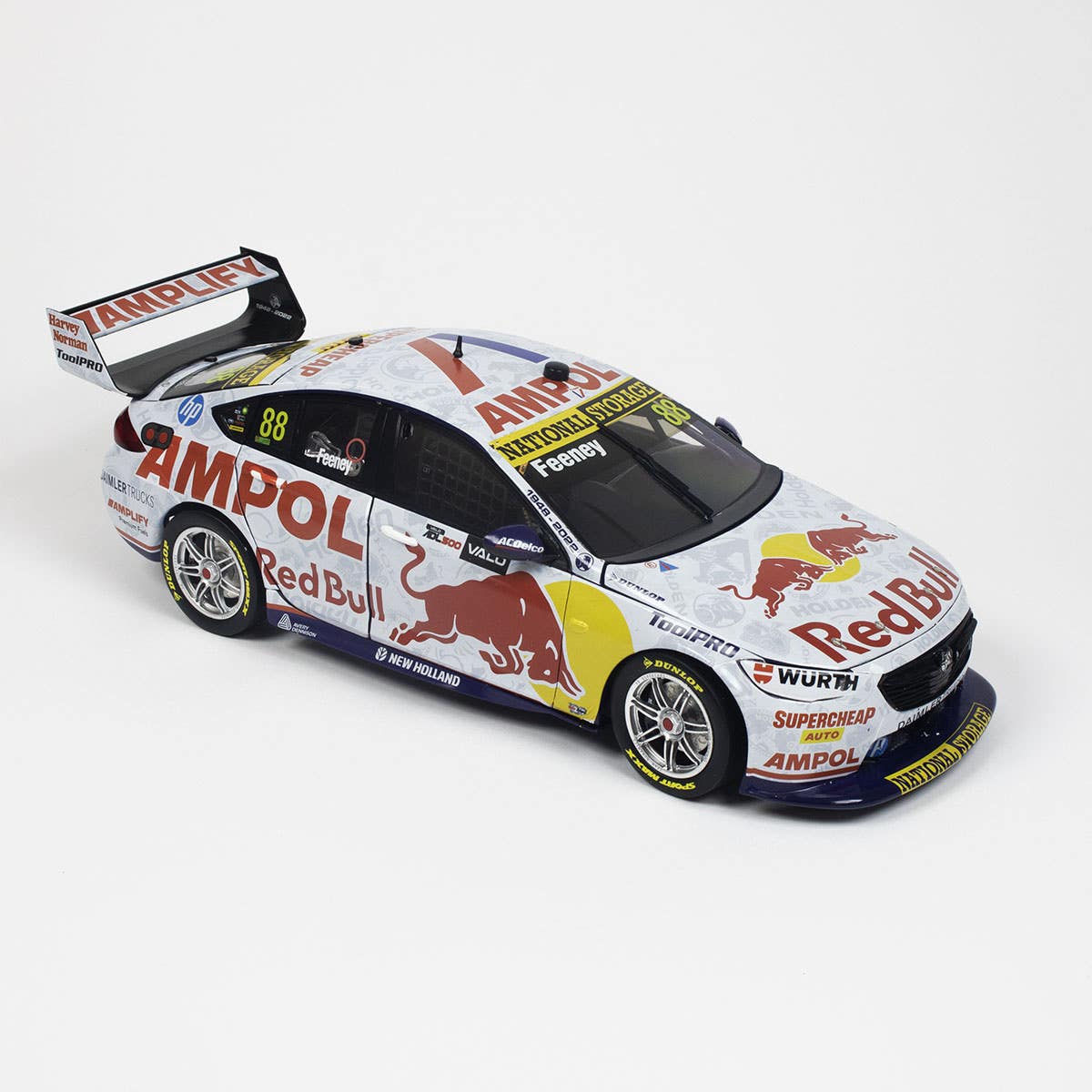 HOLDEN ZB COMMODORE - RED BULL AMPOL RACING - FEENEY #88 - 2022 VAILO Adelaide 500 Race 34 WINNER (Feeney's 1st Race Win) - 1:18 Scale Diecast Model Car - Image 3