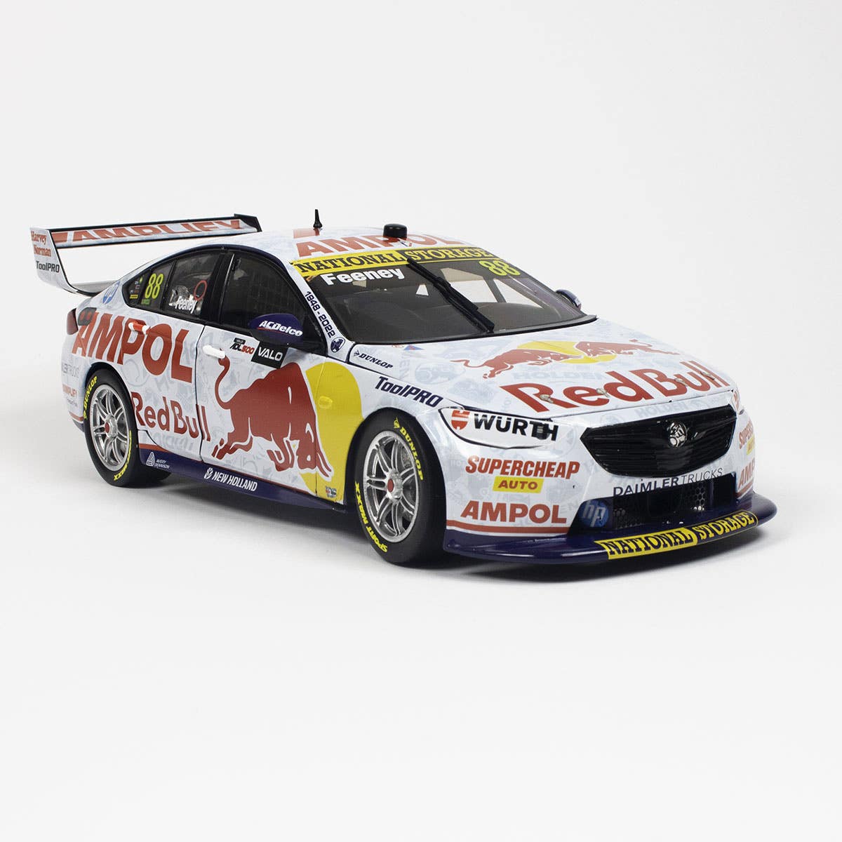 HOLDEN ZB COMMODORE - RED BULL AMPOL RACING - FEENEY #88 - 2022 VAILO Adelaide 500 Race 34 WINNER (Feeney's 1st Race Win) - 1:43 Scale Diecast Model Car