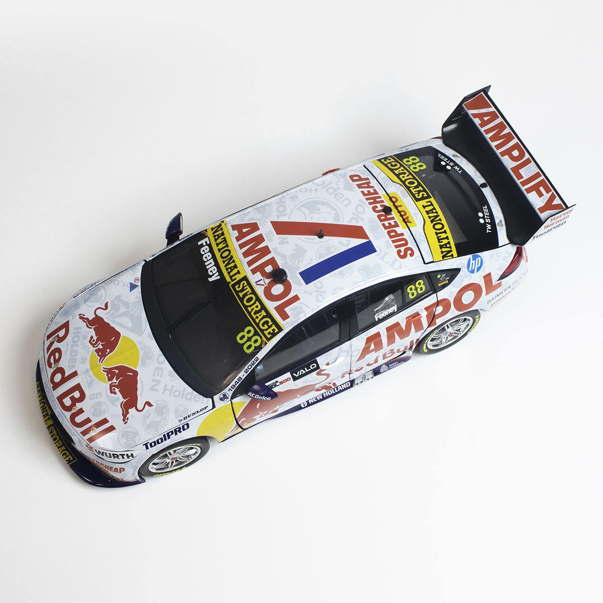 HOLDEN ZB COMMODORE - RED BULL AMPOL RACING - FEENEY #88 - 2022 VAILO Adelaide 500 Race 34 WINNER (Feeney's 1st Race Win) - 1:43 Scale Diecast Model Car - Image 5