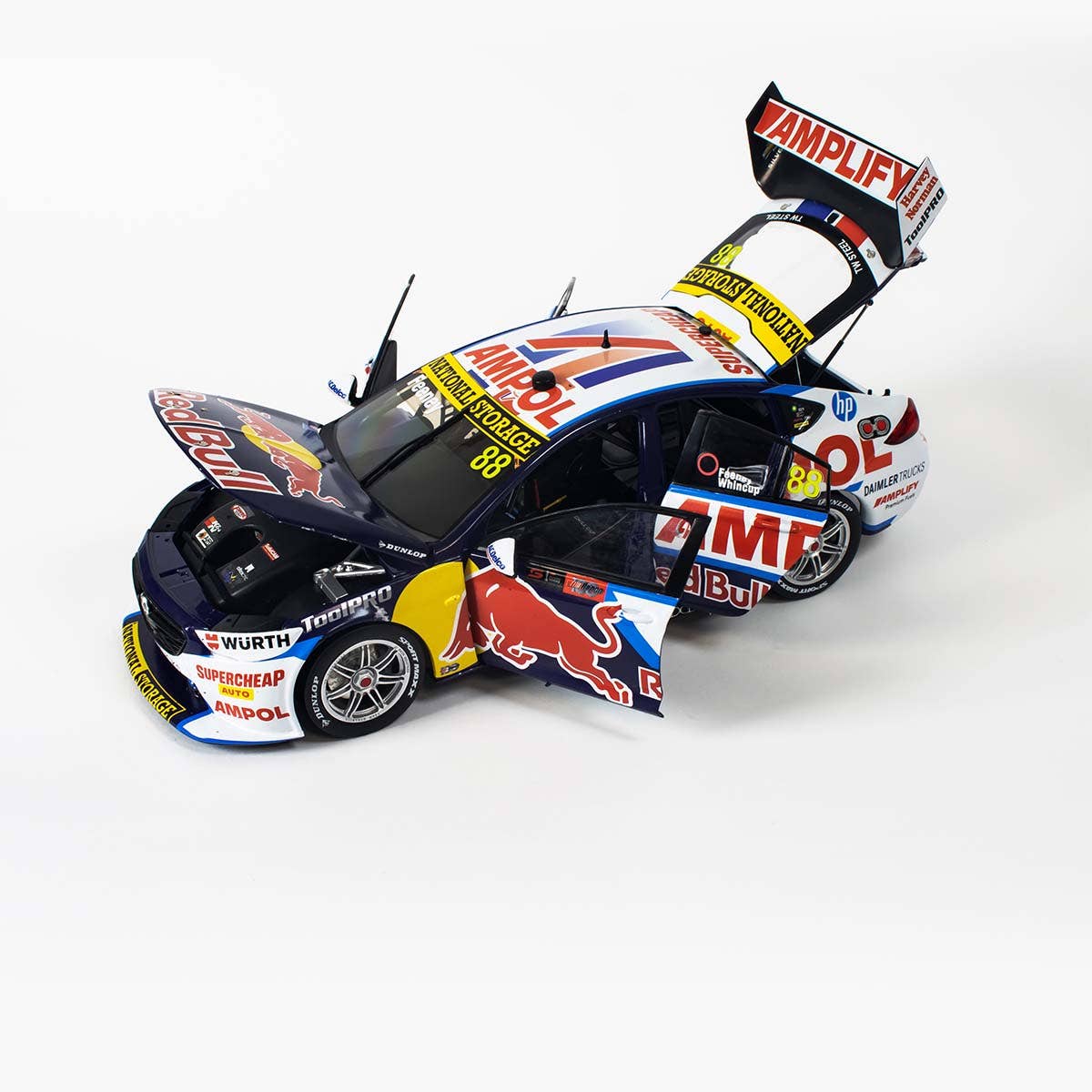 HOLDEN ZB COMMODORE - RED BULL AMPOL RACING - FEENEY/WHINCUP #88 - 2022 Bathurst 1000 - 1:18 Scale Diecast Model Car - Image 2