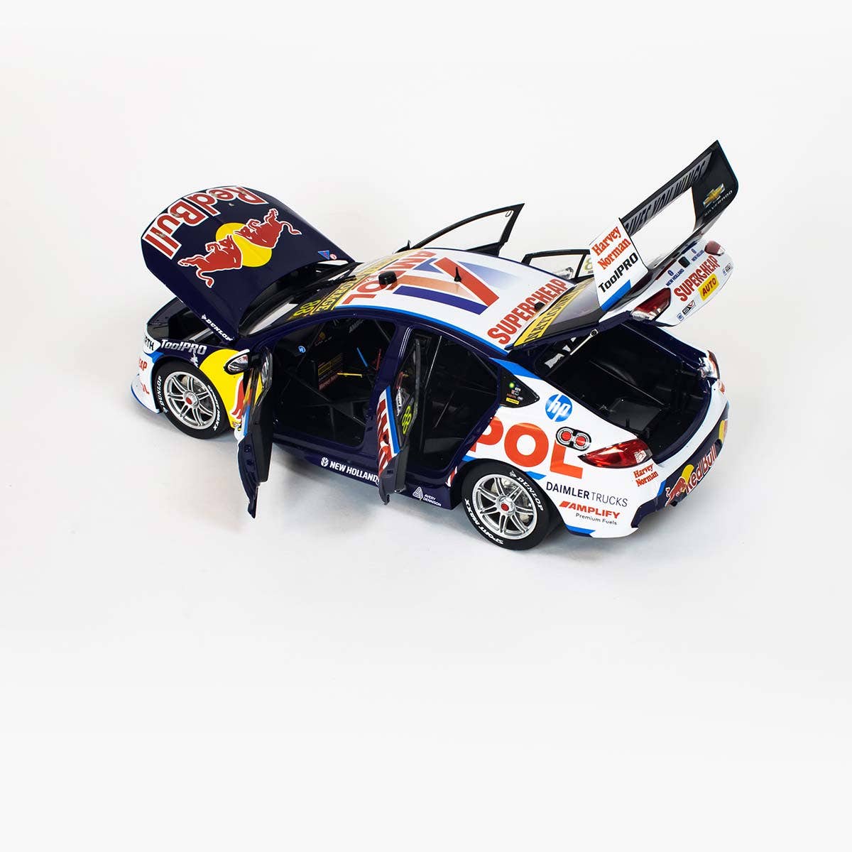 HOLDEN ZB COMMODORE - RED BULL AMPOL RACING - FEENEY/WHINCUP #88 - 2022 Bathurst 1000 - 1:18 Scale Diecast Model Car - Image 6