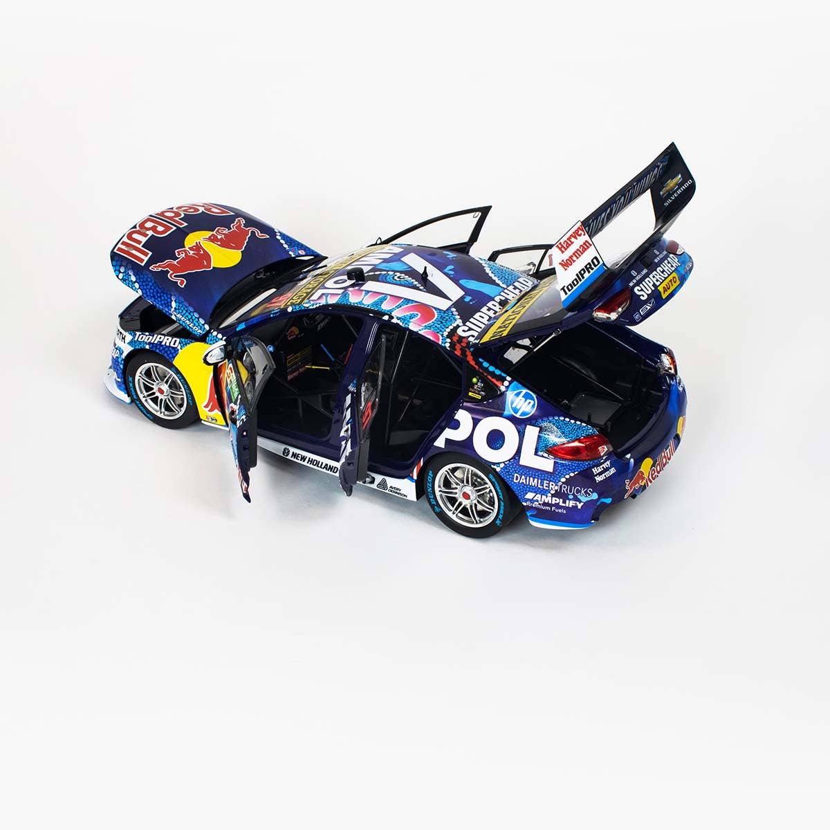 Holden ZB Commodore - Red Bull Ampol Racing - Shane van Gisbergen #97 - 2022 Merlin Darwin Triple Crown Race 16 - 3RD PLACE - 1:18 Scale Diecast Model Car - Image 7