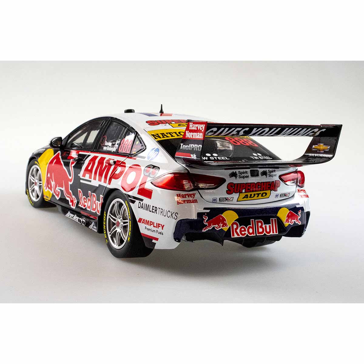 HOLDEN ZB COMMODORE - RED BULL AMPOL RACING - VAN GISBERGEN/TANDER #888 - 2021 REPCO Bathurst 1000 - 1:18 Scale Diecast Model Car - Image 2