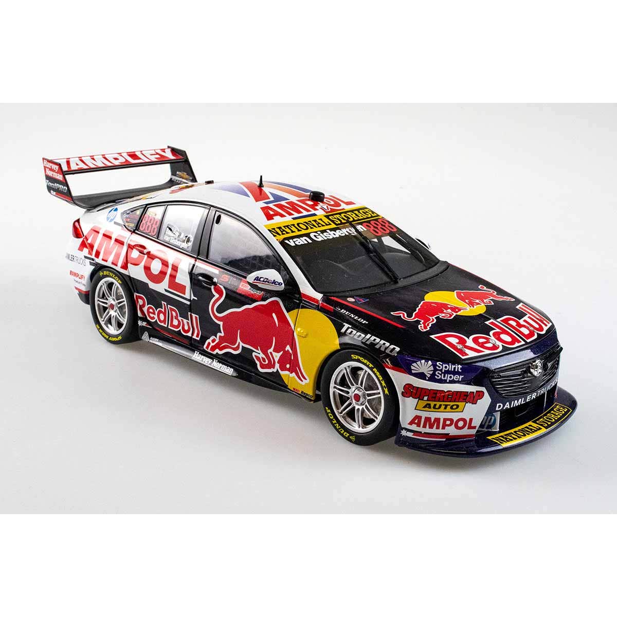 HOLDEN ZB COMMODORE - RED BULL AMPOL RACING - VAN GISBERGEN/TANDER #888 - 2021 REPCO Bathurst 1000 - 1:18 Scale Diecast Model Car - Image 3