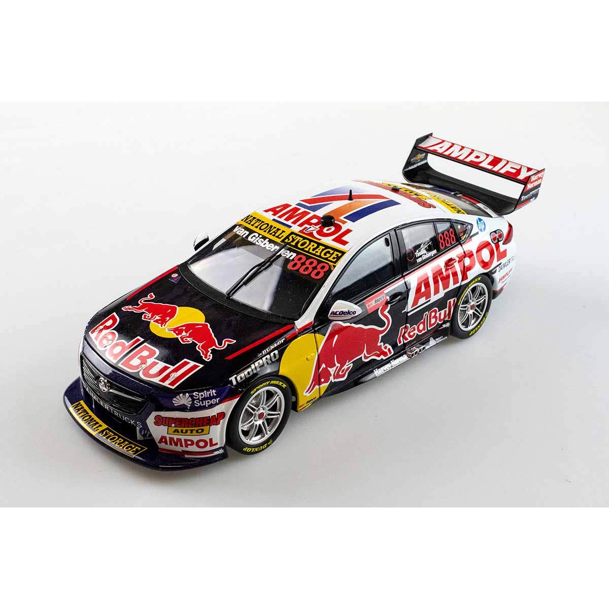 HOLDEN ZB COMMODORE - RED BULL AMPOL RACING - VAN GISBERGEN/TANDER #888 - 2021 REPCO Bathurst 1000 - 1:18 Scale Diecast Model Car - Image 5