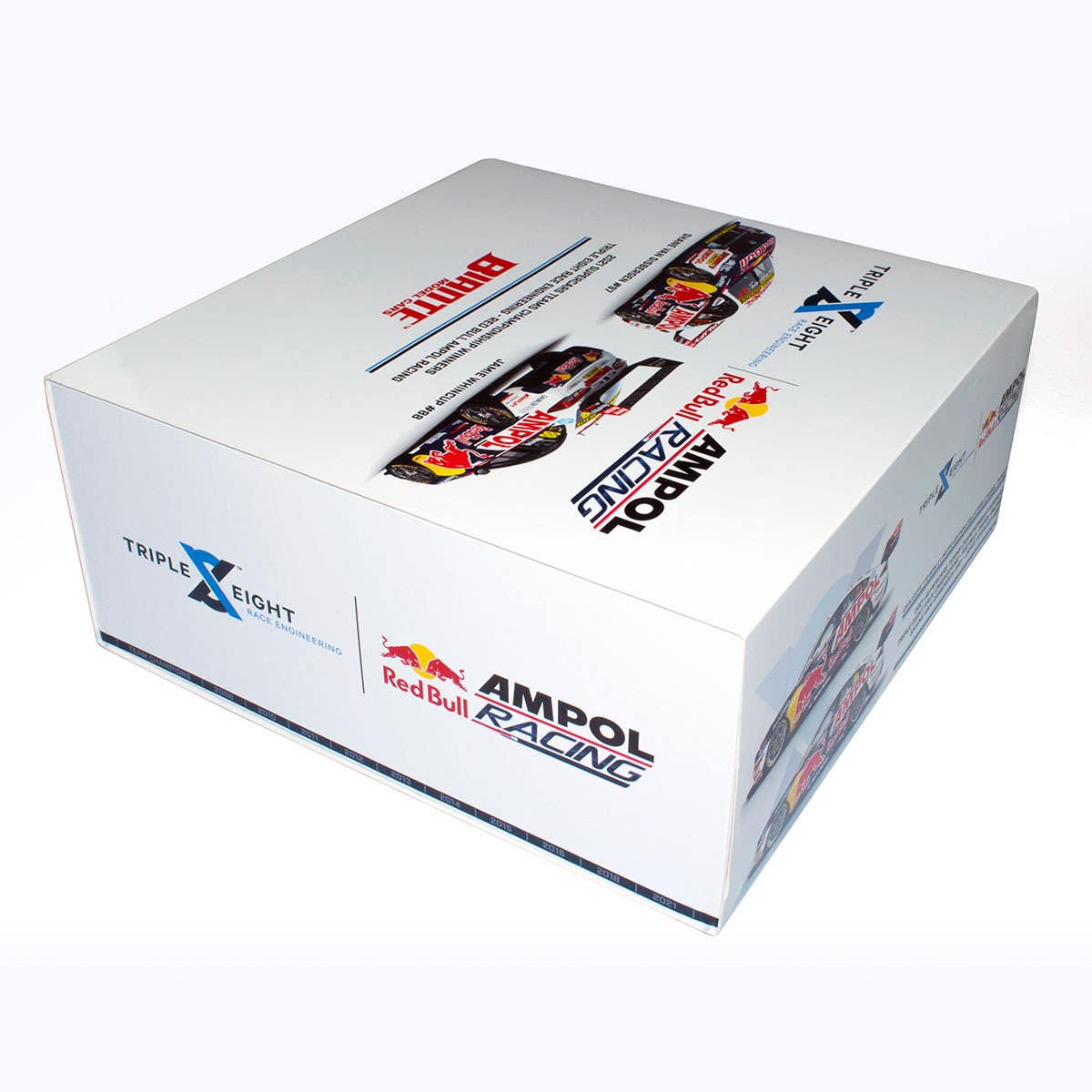 HOLDEN ZB COMMODORE - RED BULL AMPOL RACING - VAN GISBERGEN/WHINCUP - 2021 TEAMS CHAMPIONSHIP WINNER TWIN SET - 1:18 Scale Diecast Model Car - Image 5