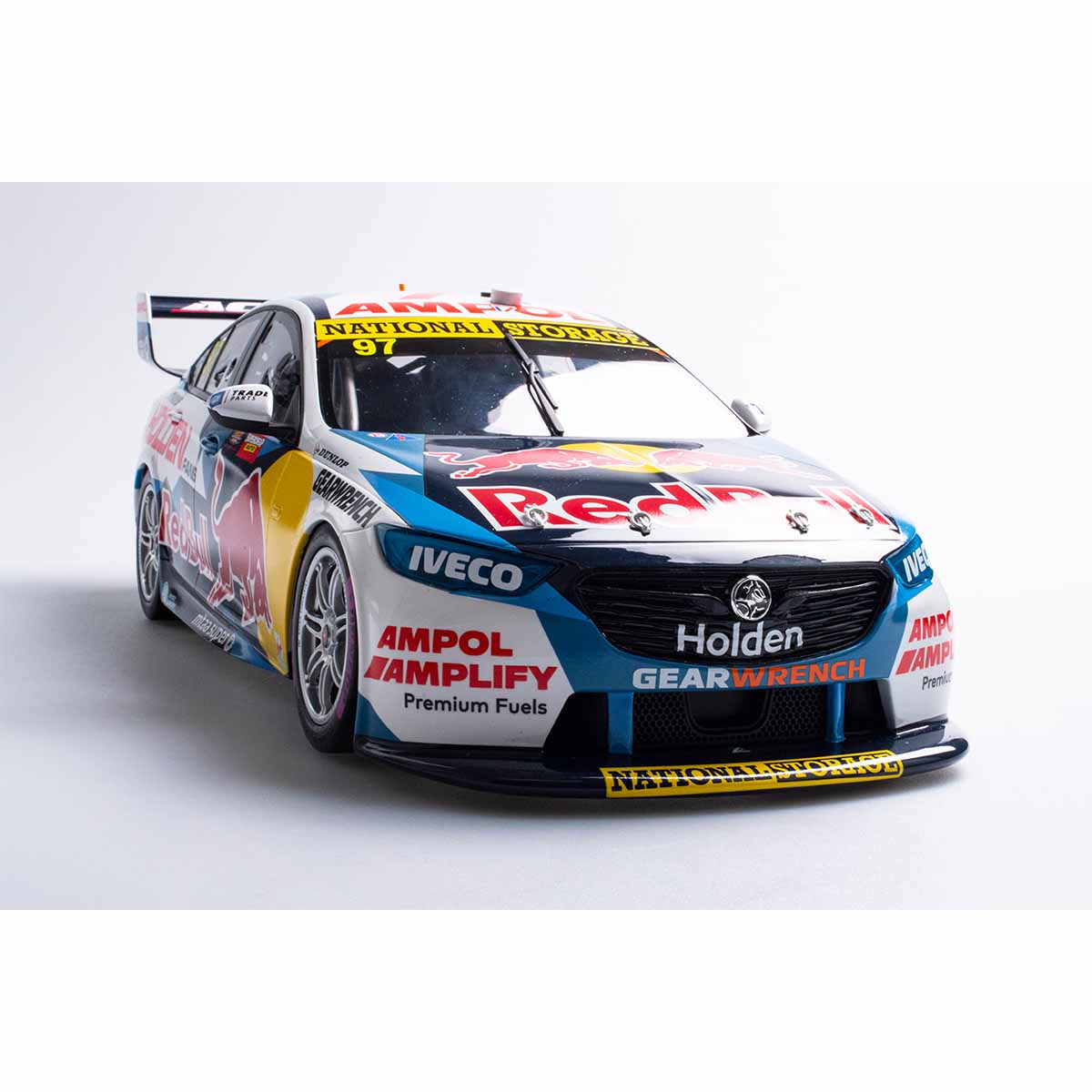 HOLDEN ZB COMMODORE RED BULL HOLDEN RACING - #97 VAN GISBERGEN/TANDER - 2020 BATHURST 1000 WINNER - "Thanks Holden Fans" - 1:18 Scale Diecast Model Car - Image 4