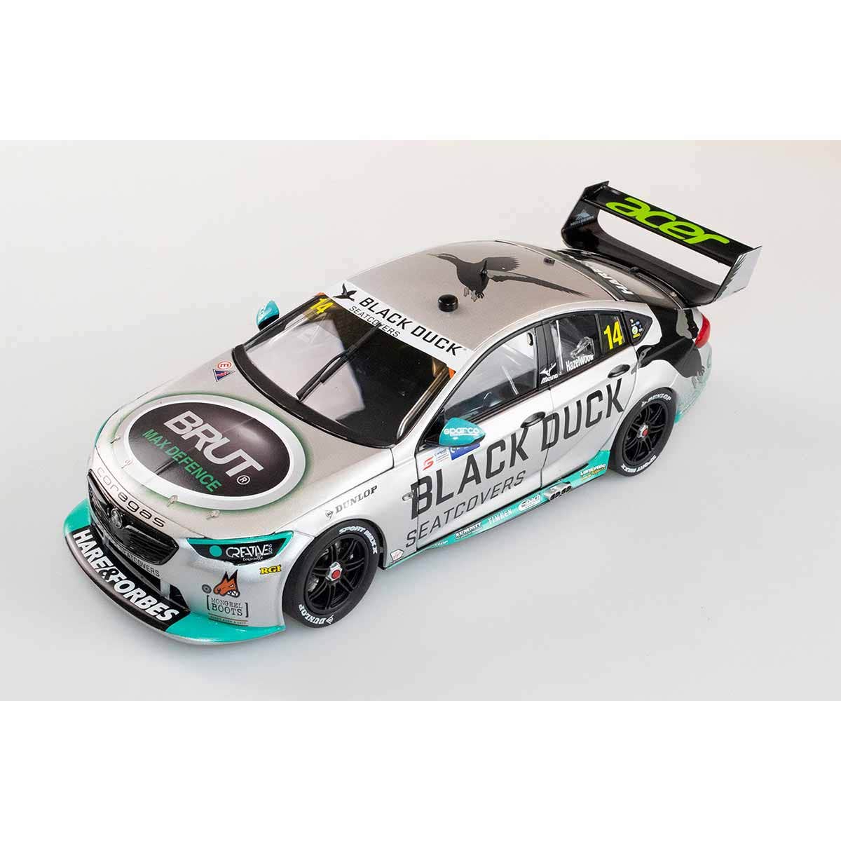 Holden ZB Commodore - Team Black Duck - #14, T.Hazelwood - Pole Position, Race 24, 2020 Robson Civil Projects Townsville SuperSprint - 1:18 Scale Diecast Model Car - Image 3