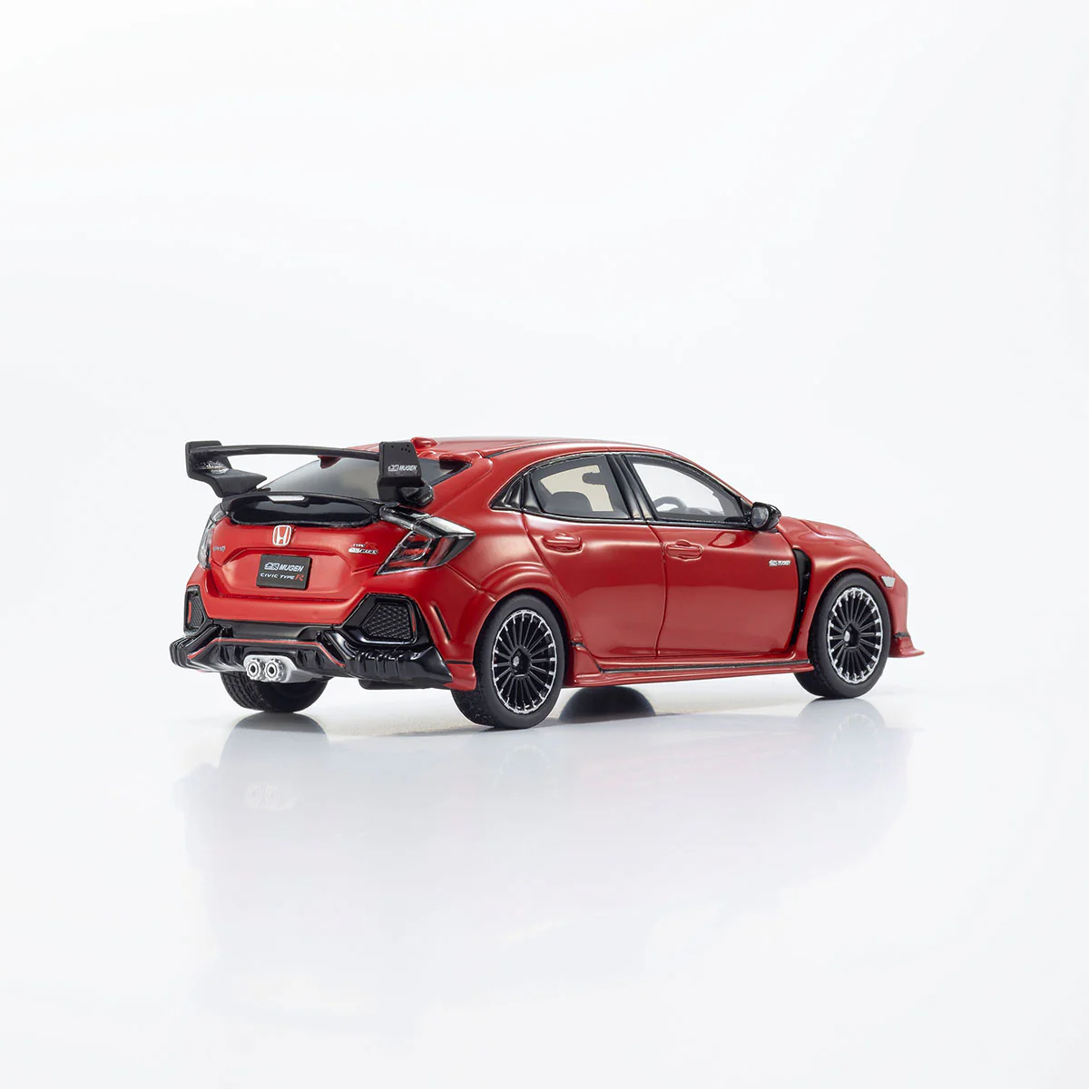 Honda Civic Type R Mugen (Red) - 1:43 Scale Resin Model Car - Image 2