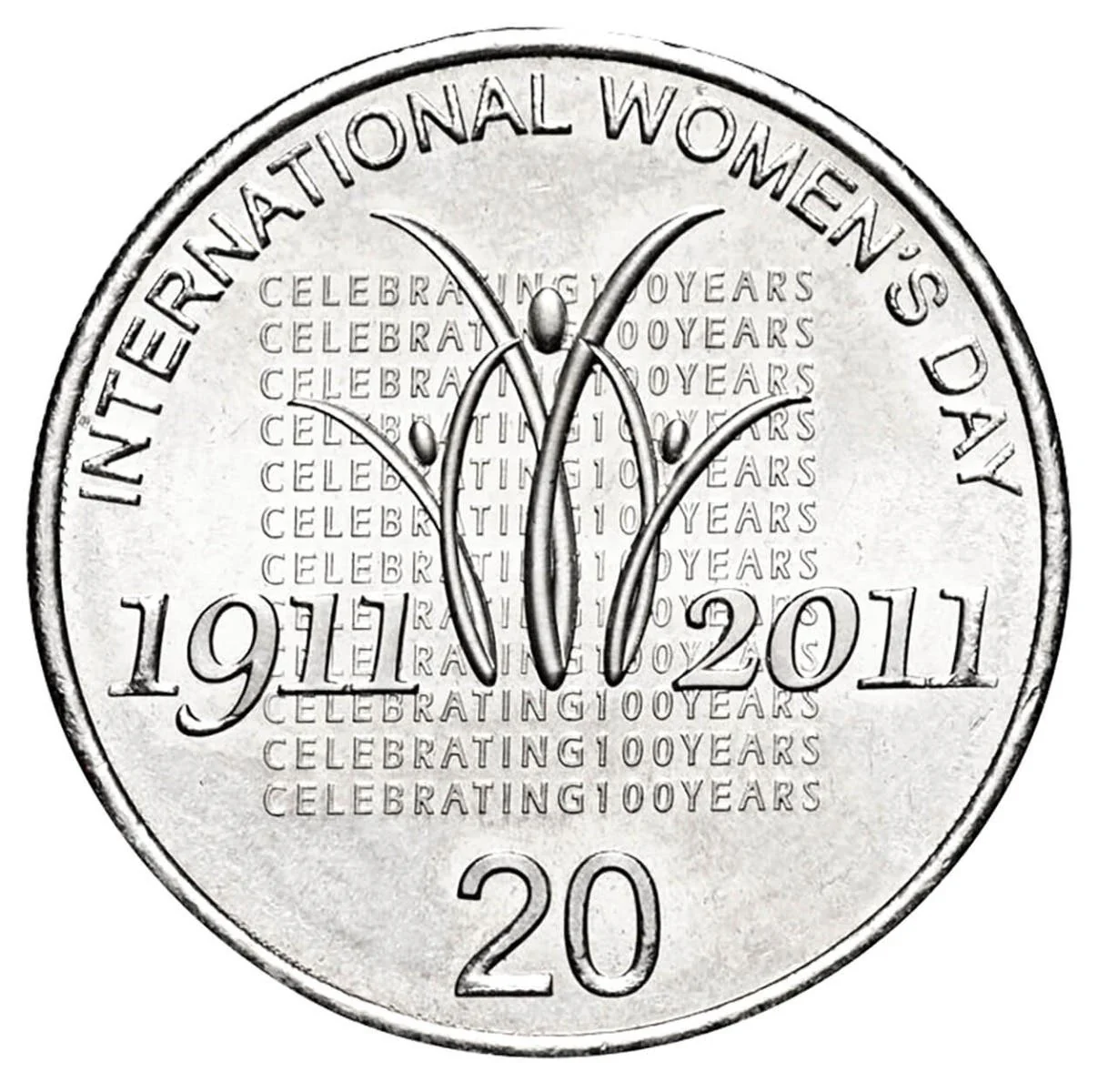 Australia International Women's Day 2011 20c Cupro-Nickel Uncirculated Coin Pack - Image 3