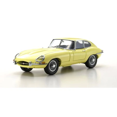 Jaguar E-Type Pale Primrose - 1:18 Scale Diecast Model Car