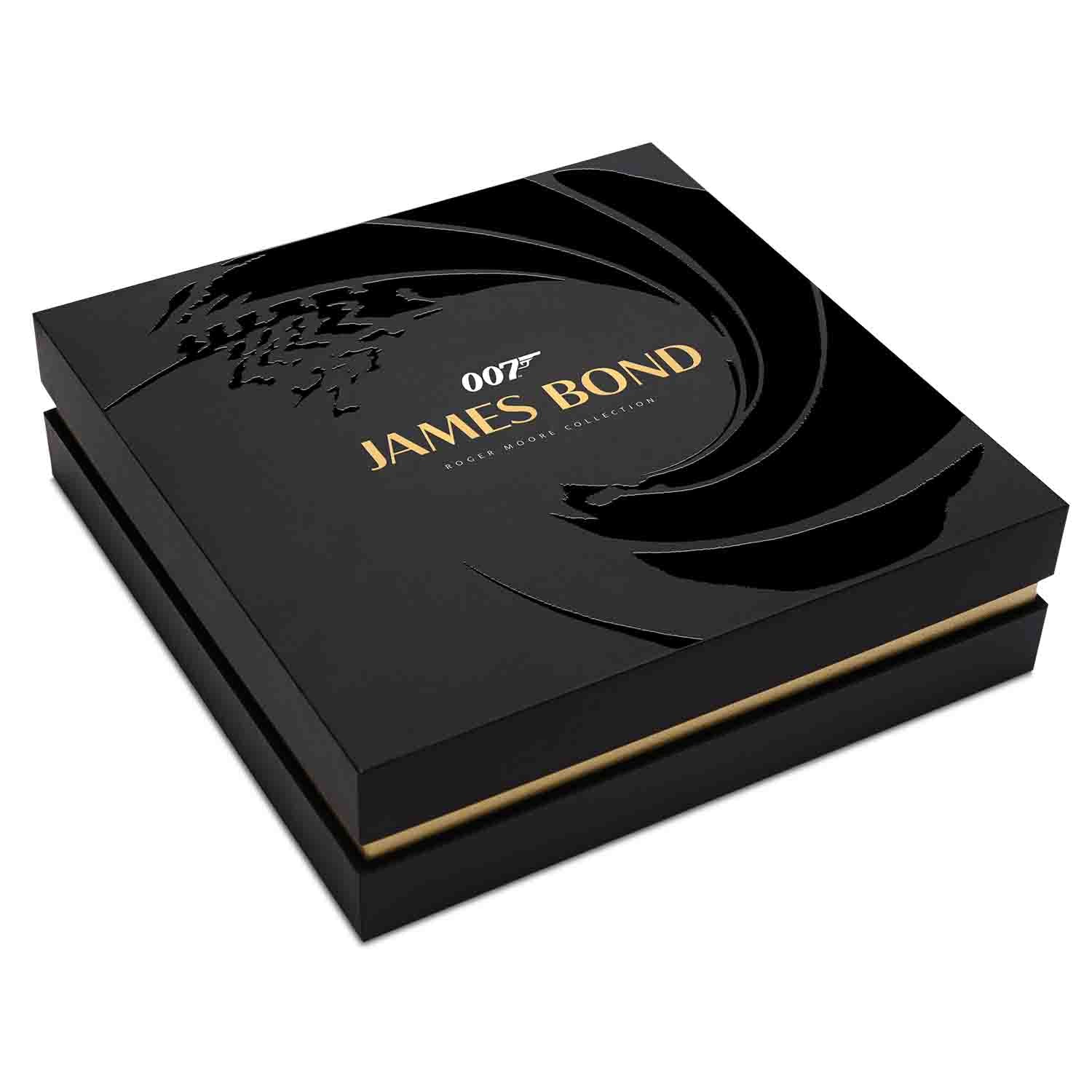 James Bond Roger Moore Silver Proof 8-Coin Collection - Image 13