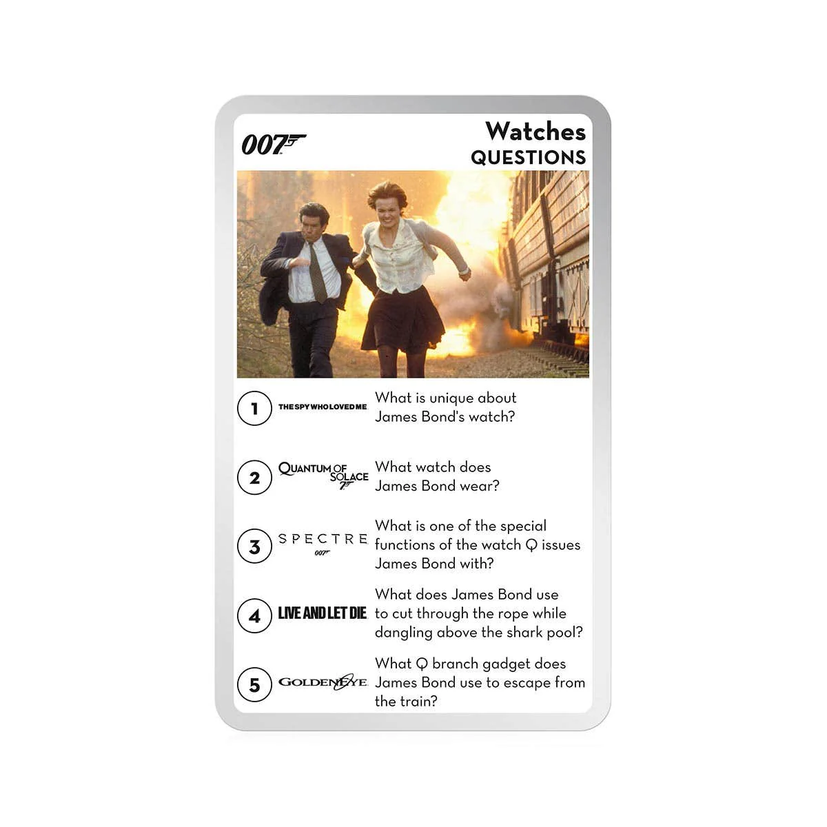 James Bond Top Trumps Quiz - Image 2