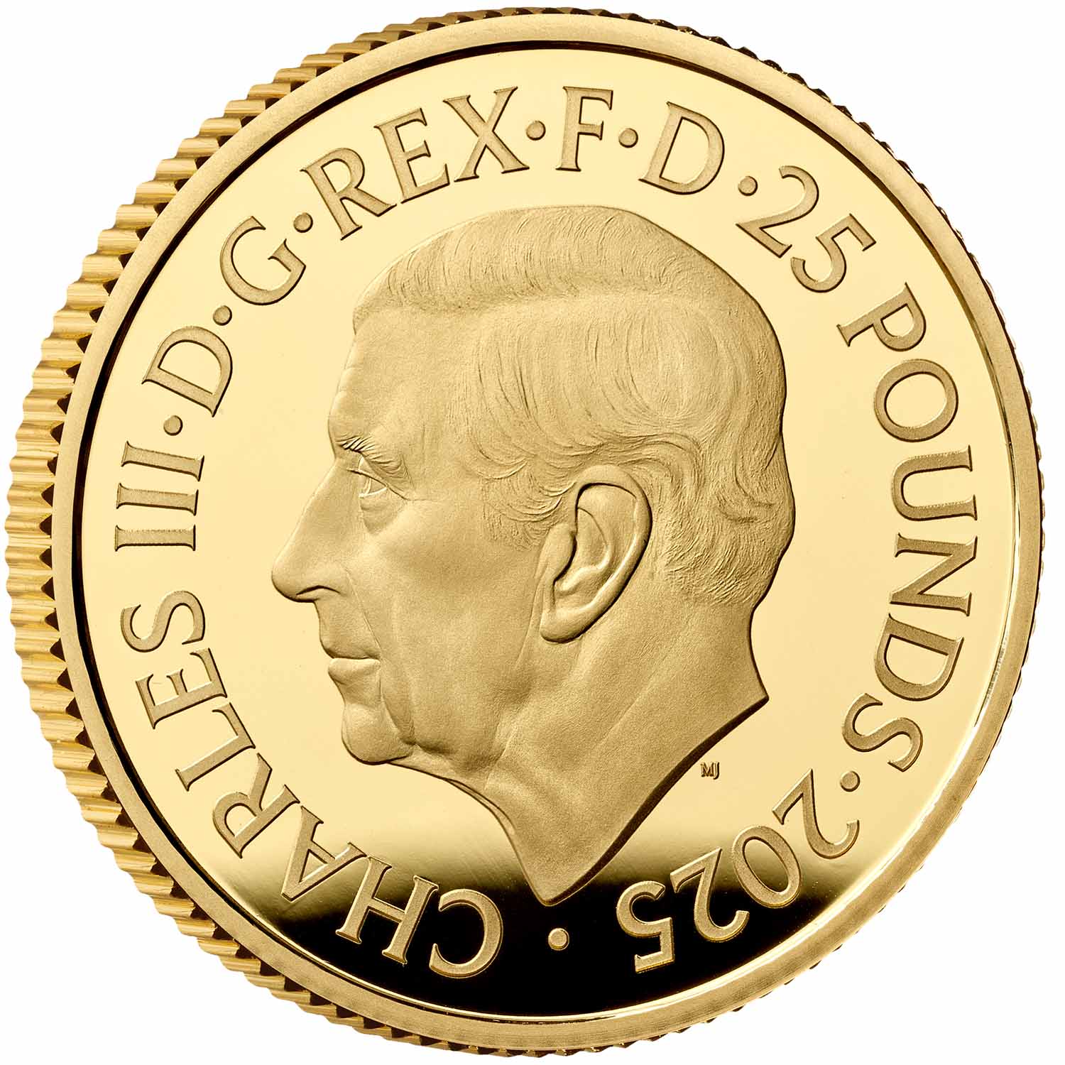 John Lennon 2025 £25 1/4oz Gold Proof Coin - Image 2