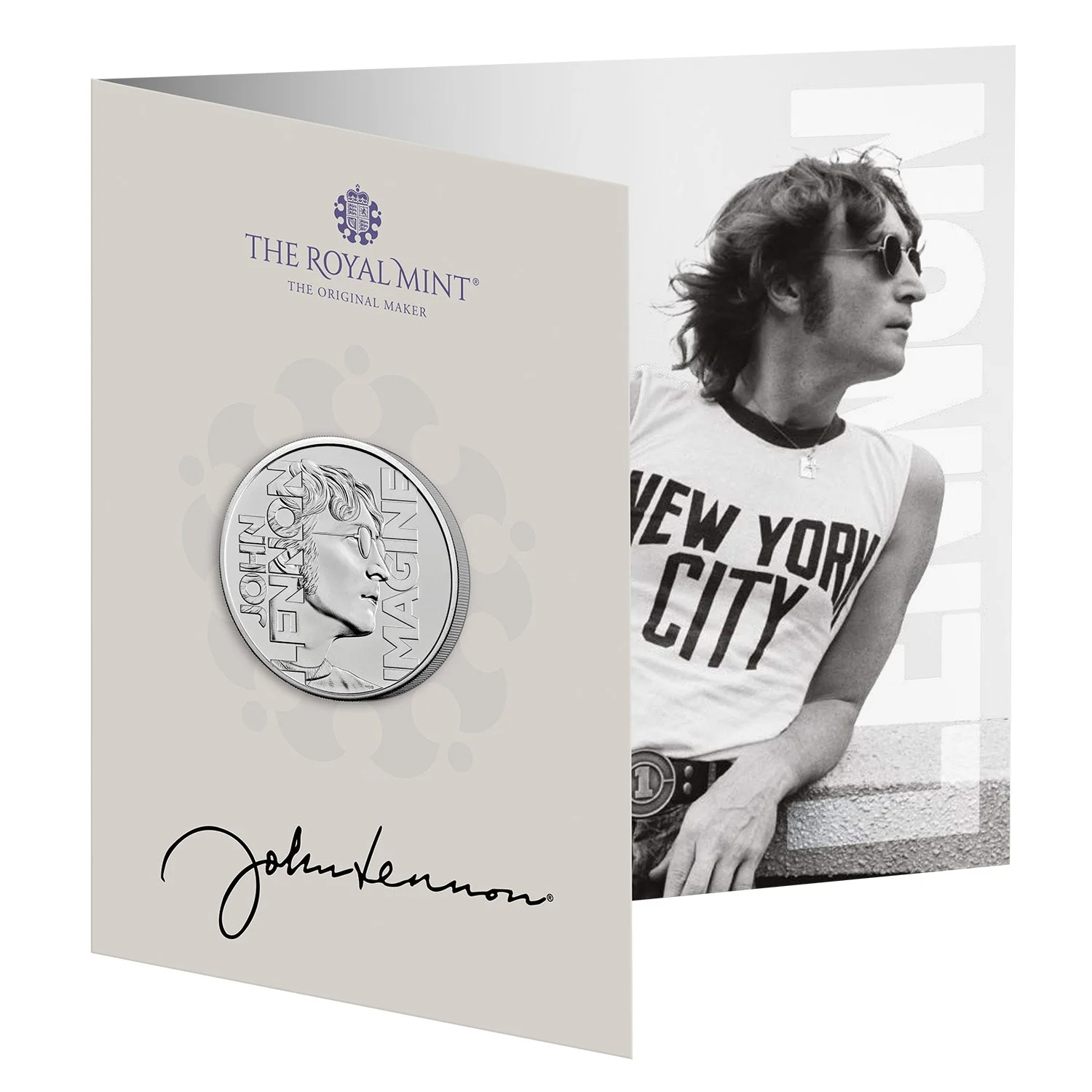 John Lennon 2025 £5 Brilliant Uncirculated Coin - Image 3