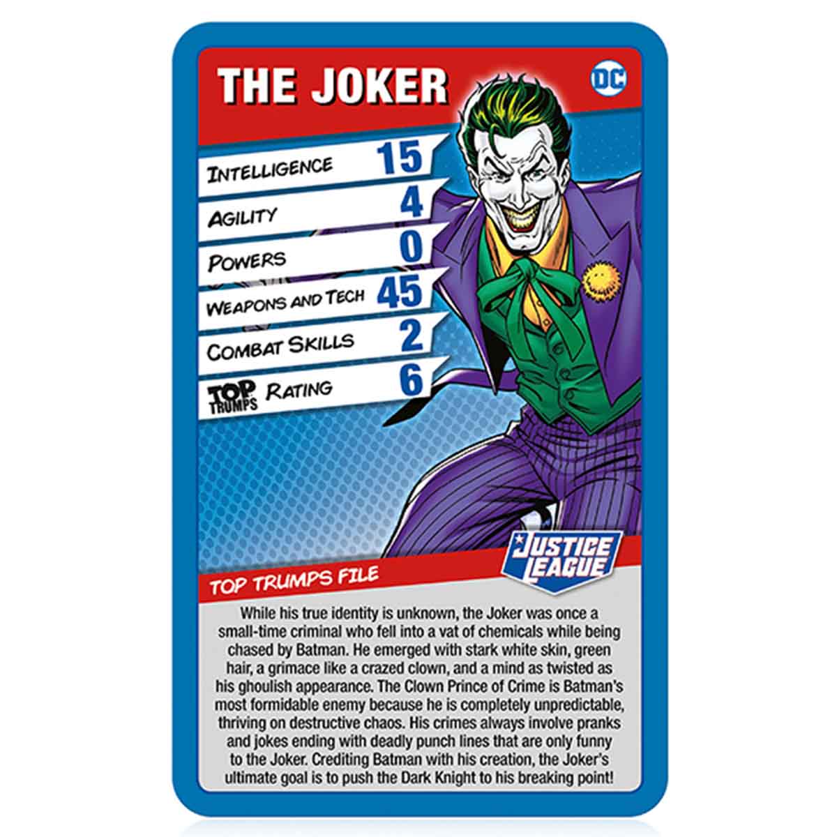 Justice League Top Trumps Game - Image 4