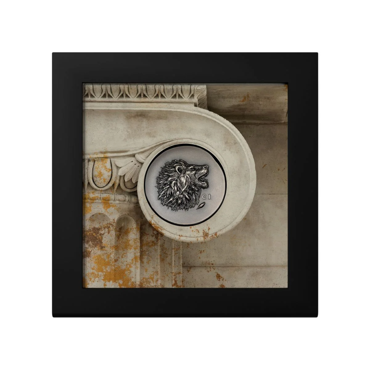 Leon 2025 $5 1oz Silver Ultra High Relief Antique Finish Coin - Image 3