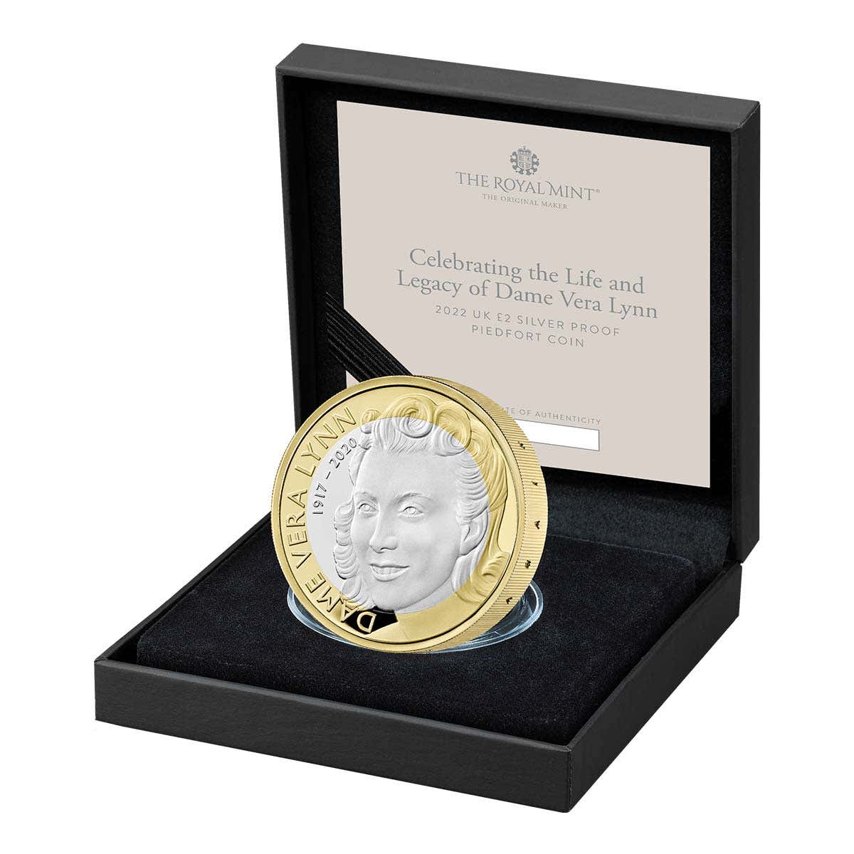 Life and Legacy of Dame Vera Lynn 2022 £2 Silver Piedfort Proof Coin - Image 3