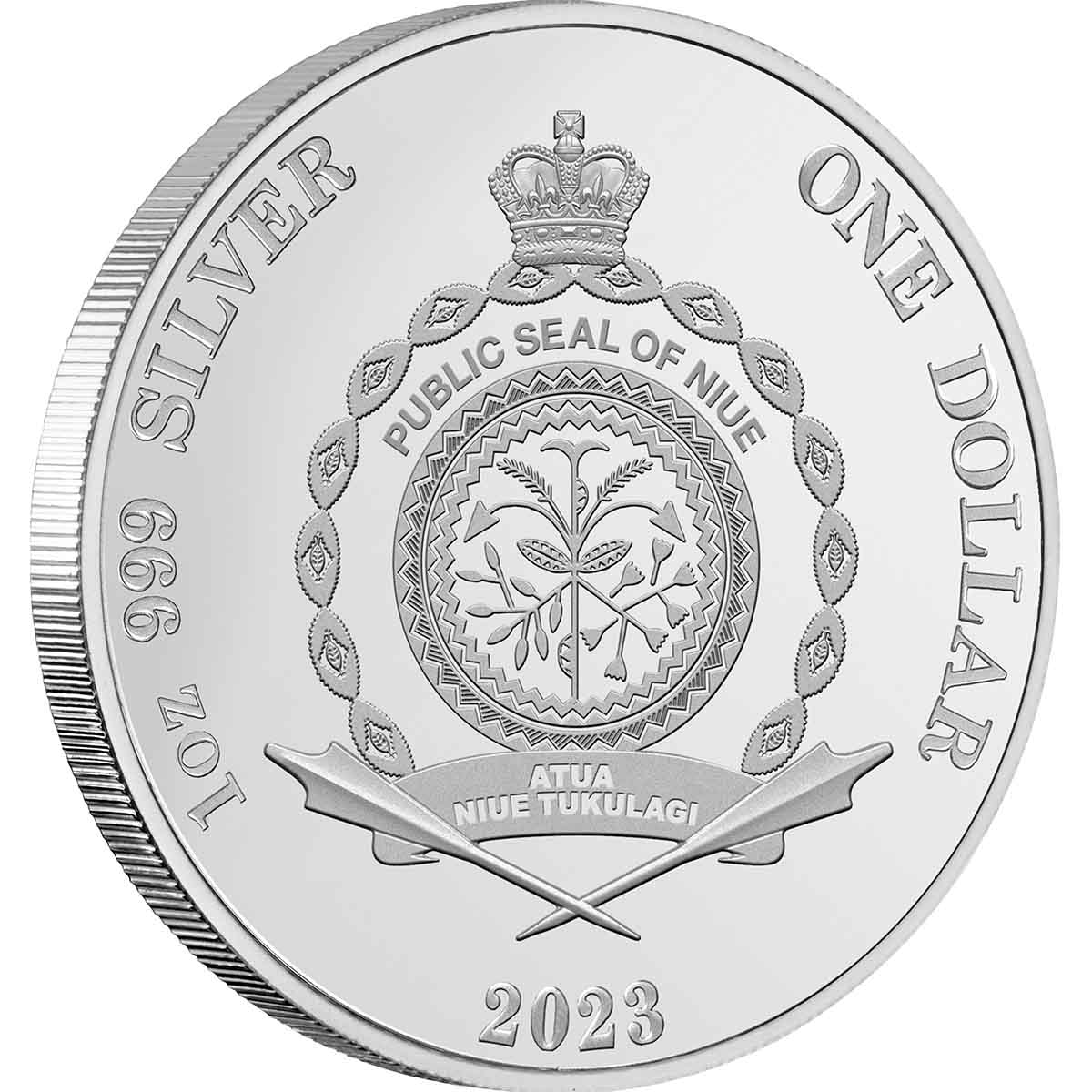 Birds of Australia 2023 $1 Major Mitchell's Cockatoo 1oz Silver Proof Coin - Image 2