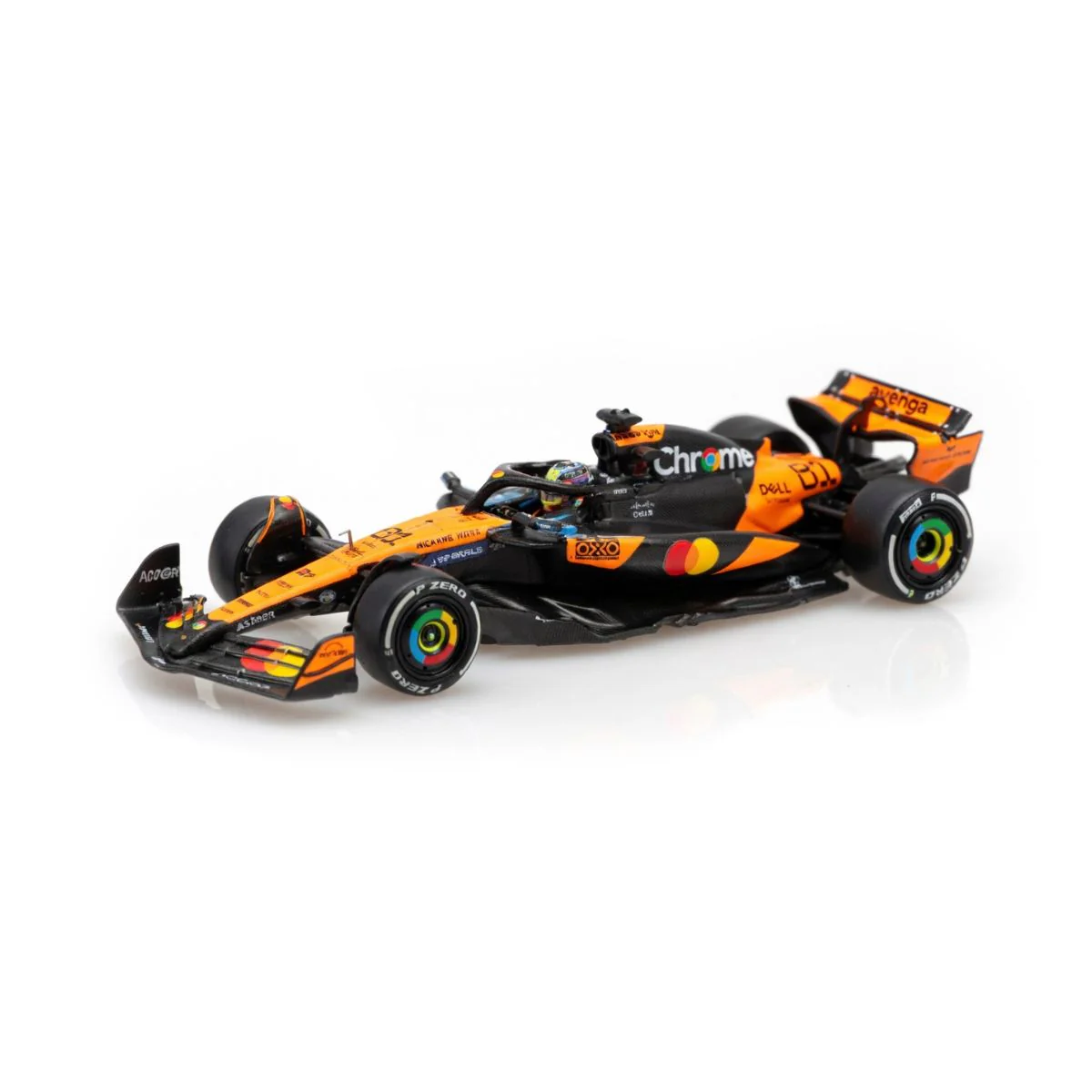 MCLAREN FORMULA 1 TEAM MCL39 - OSCAR PIASTRI - WINNER CHINA GP 2025 - 1:64 Scale Diecast Model Car