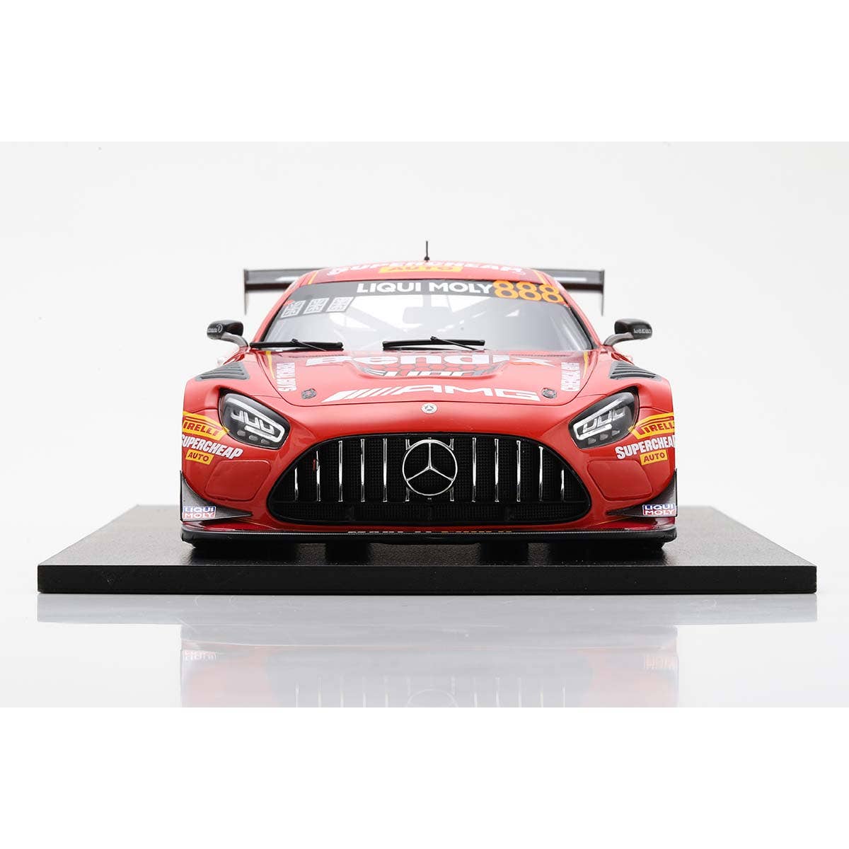 Mercedes-AMG GT3 No.888 Supercheap Auto Racing - 5th Bathurst 12H 2023 - S. van Gisbergen - B. Feeney - M. Gotz - 1:18 Scale Resin Model Car - Image 7