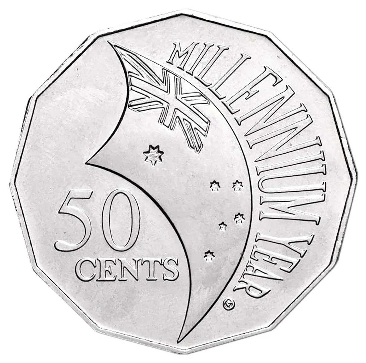 Australia Millennium Year 2000 50c Cupro-Nickel Uncirculated Coin Pack - Image 3